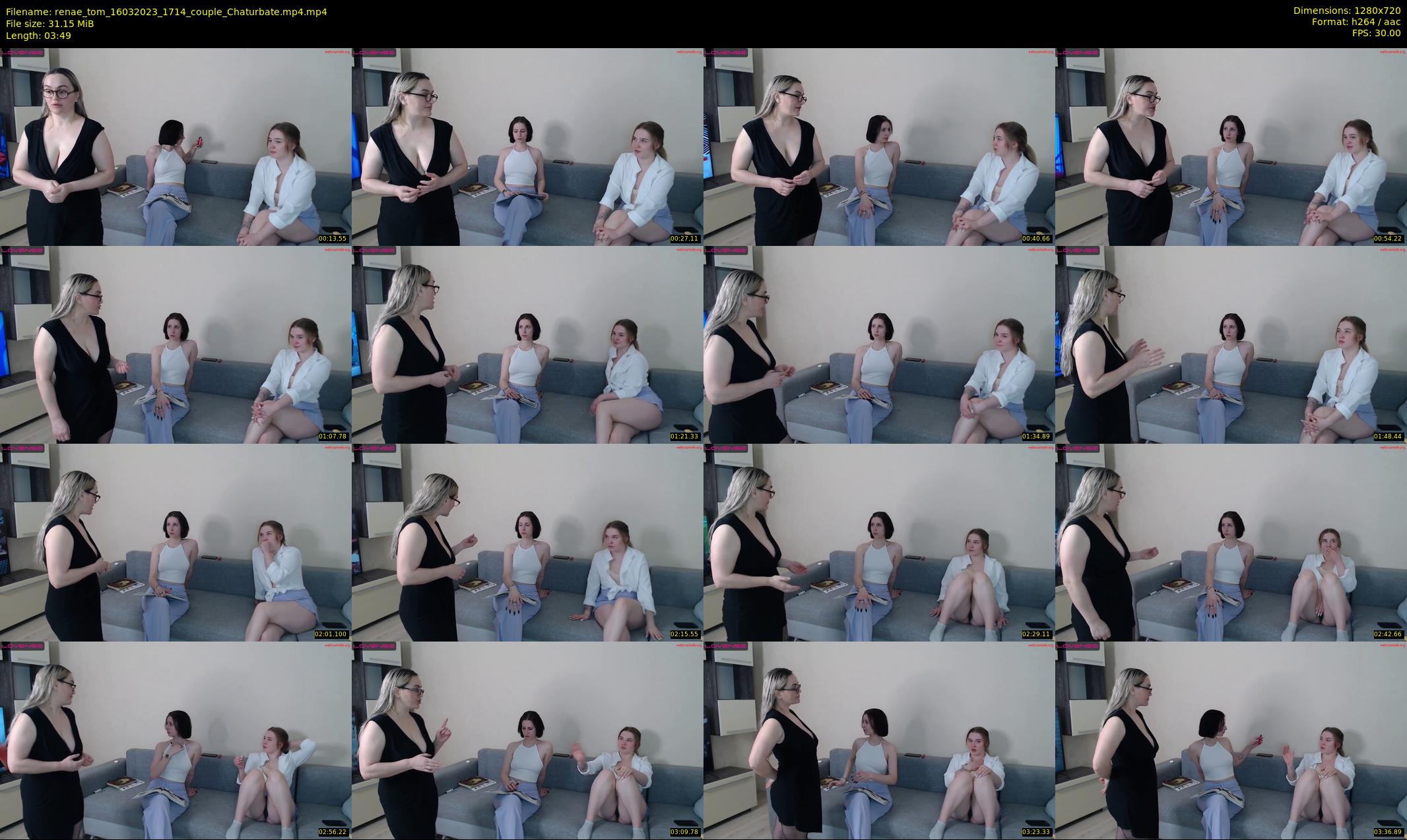 renae_tom — 4 minute Chaturbate couple cam show recording, 720p, Mar 16, 2023