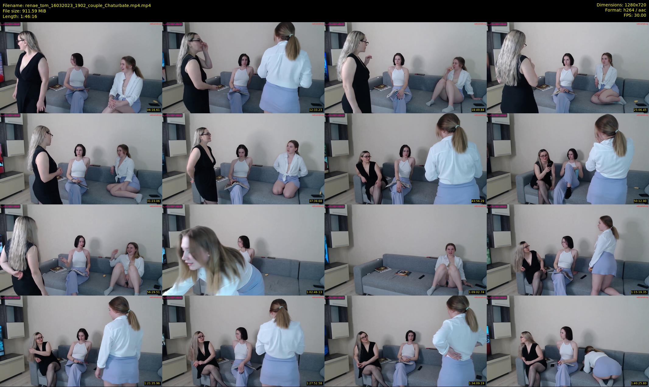 renae_tom — 107 minute Chaturbate couple cam show recording, 720p, Mar 16, 2023