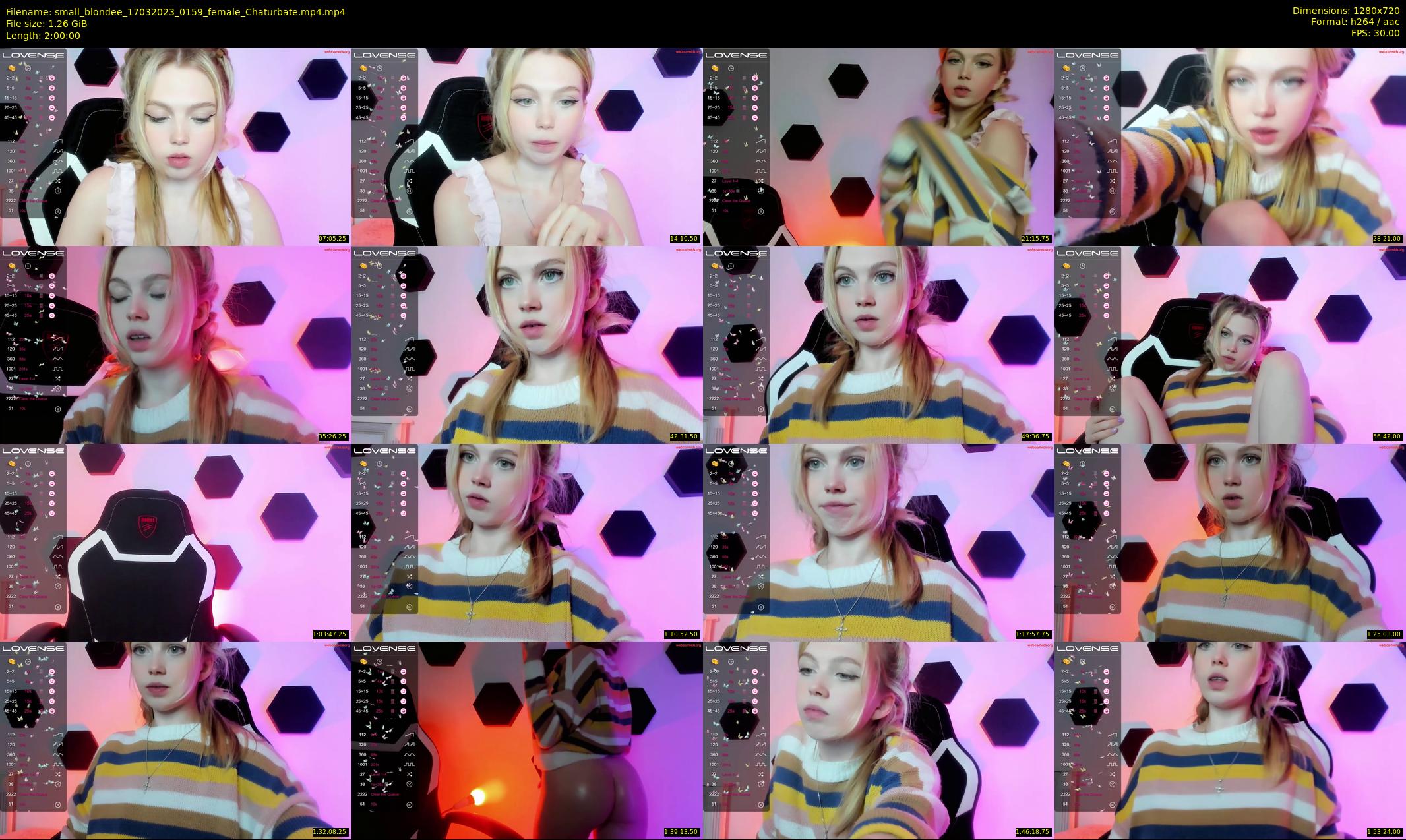 small_blondee — 120 minute Chaturbate female cam show recording, 720p, Mar 17, 2023