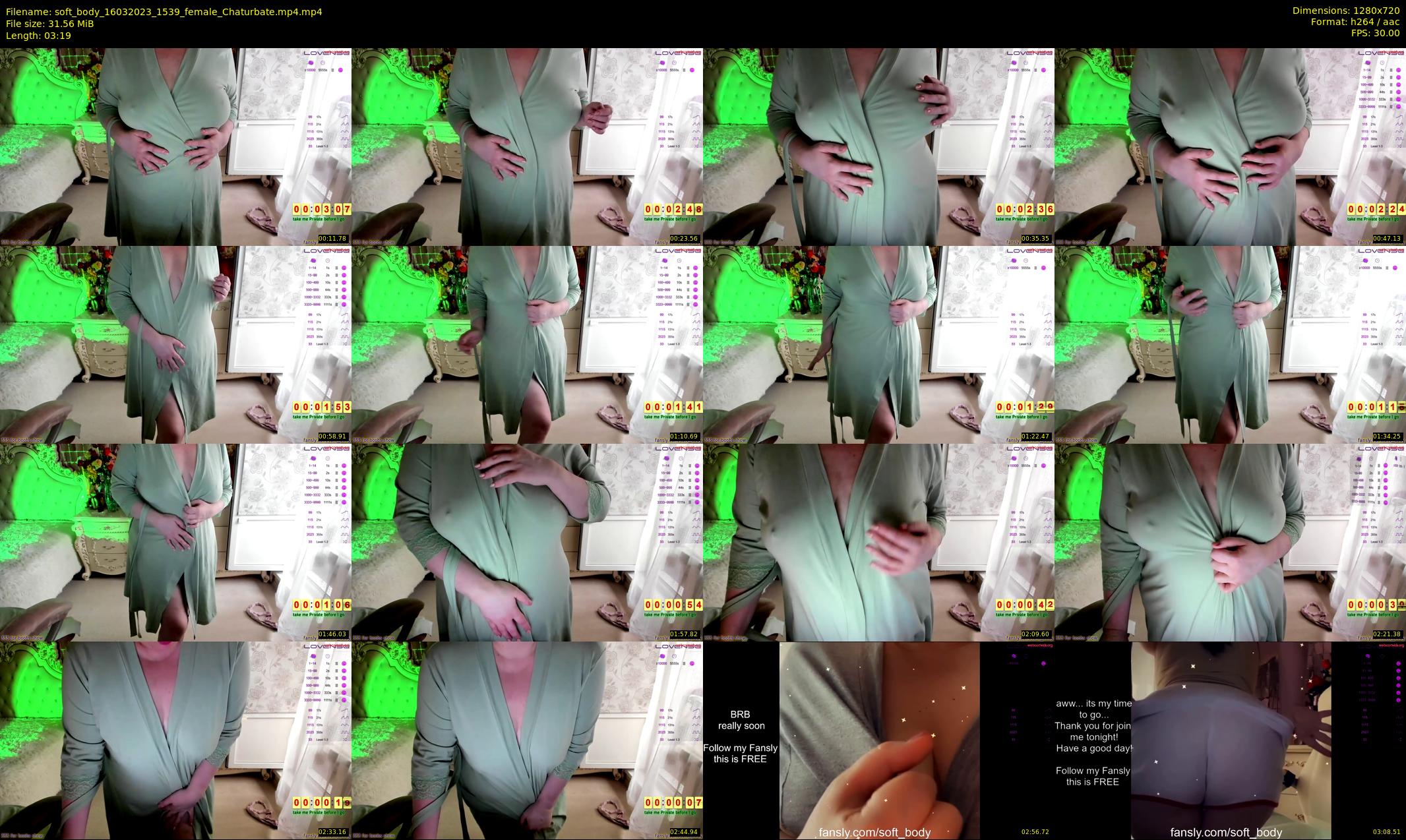 soft_body — 4 minute Chaturbate female cam show recording, 720p, Mar 16, 2023
