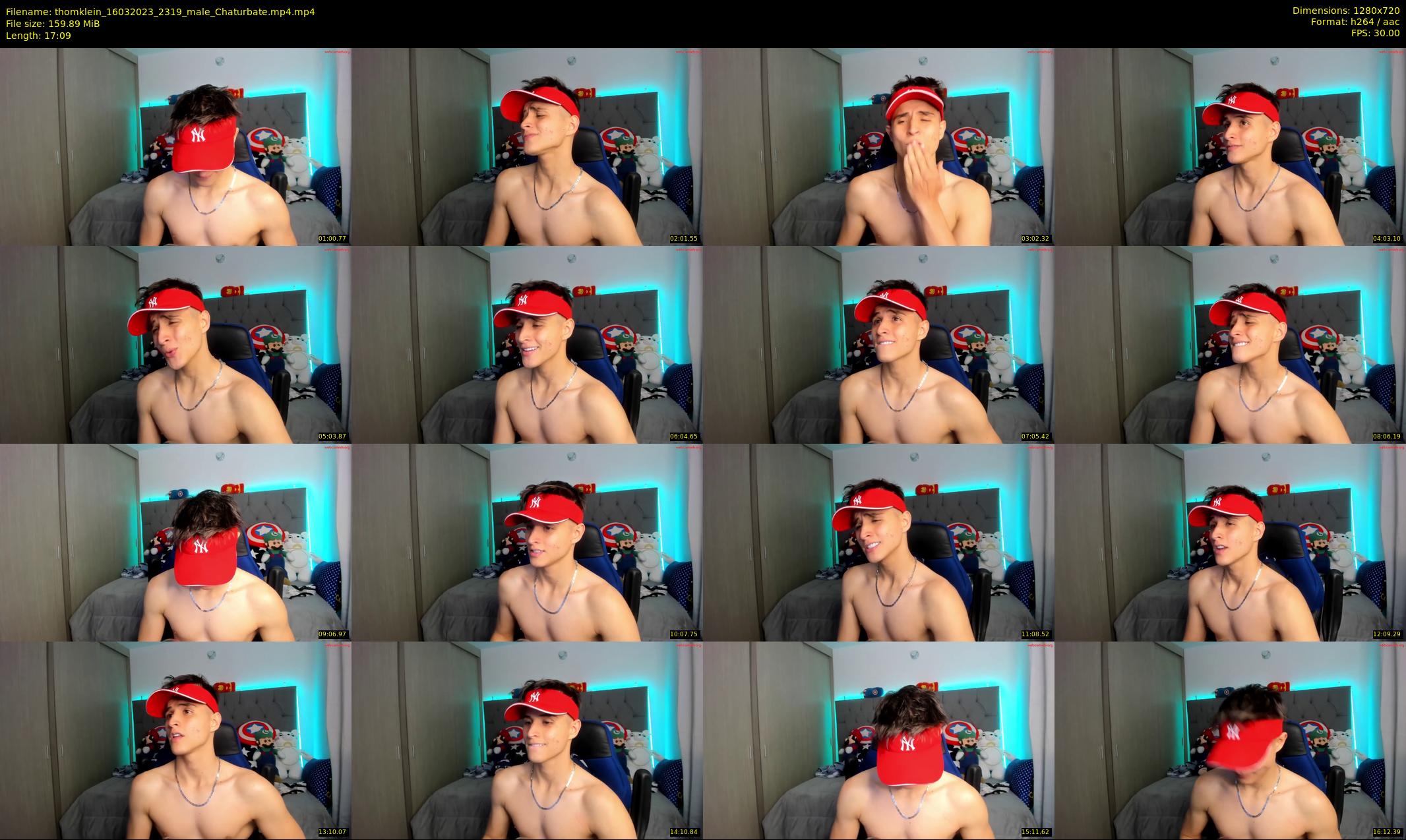 thomklein — 18 minute Chaturbate male cam show recording, 720p, Mar 16, 2023