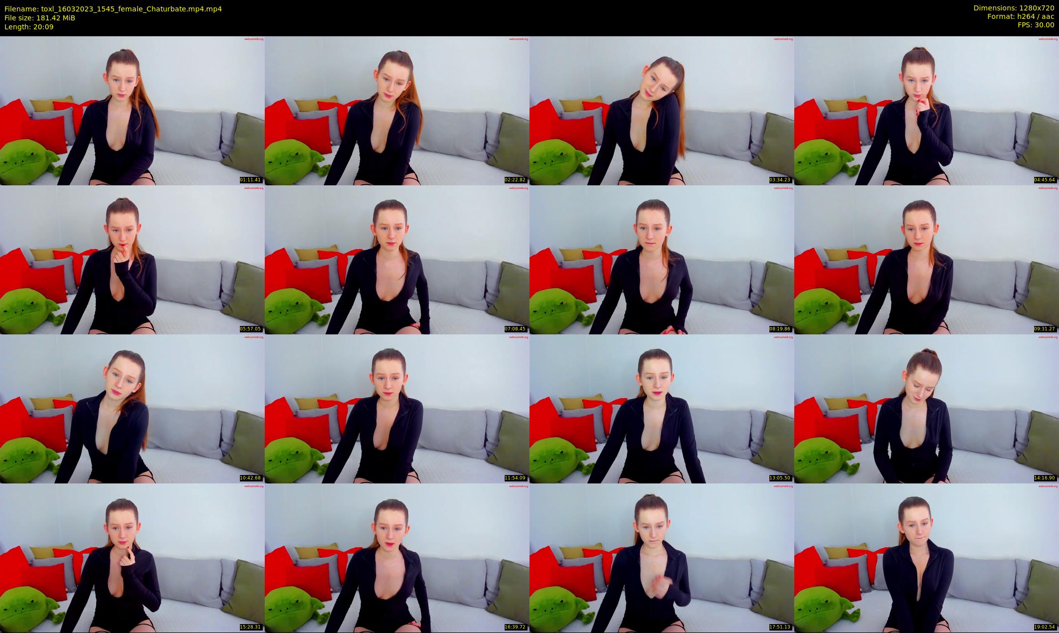 toxl — 21 minute Chaturbate female cam show recording, 720p, Mar 16, 2023