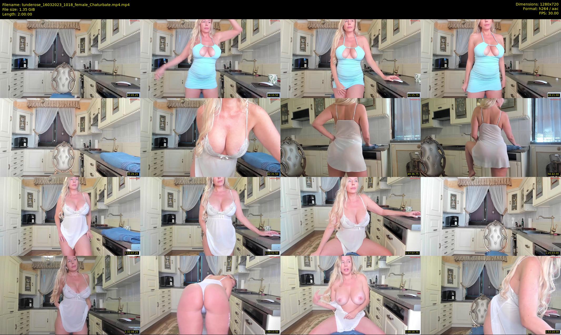 tunderose — 120 minute Chaturbate female cam show recording, 720p, Mar 16, 2023