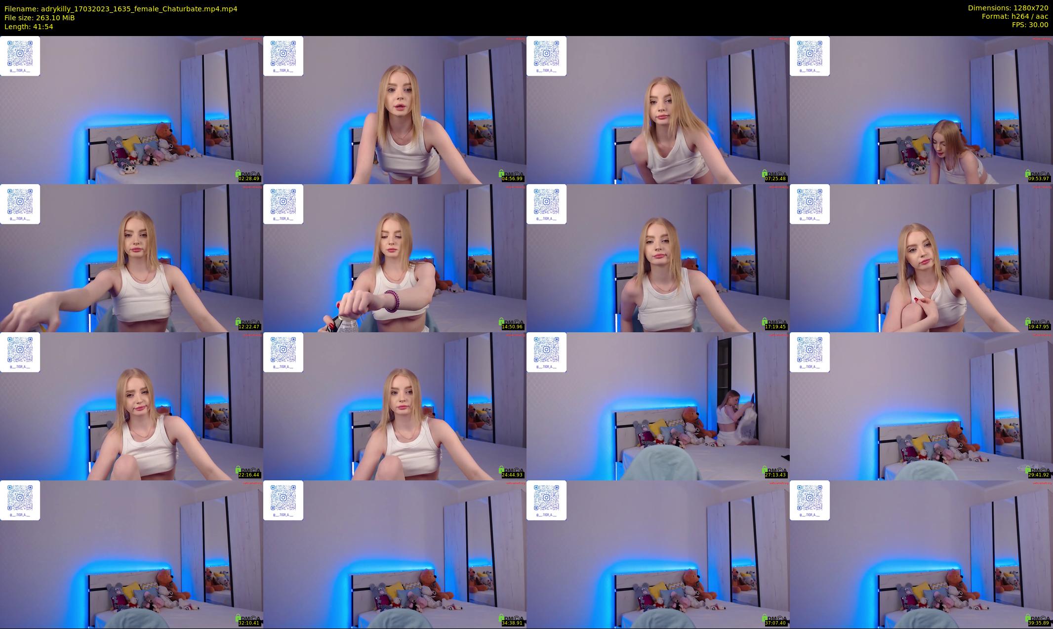 adrykilly — 42 minute Chaturbate female cam show recording, 720p, Mar 17, 2023