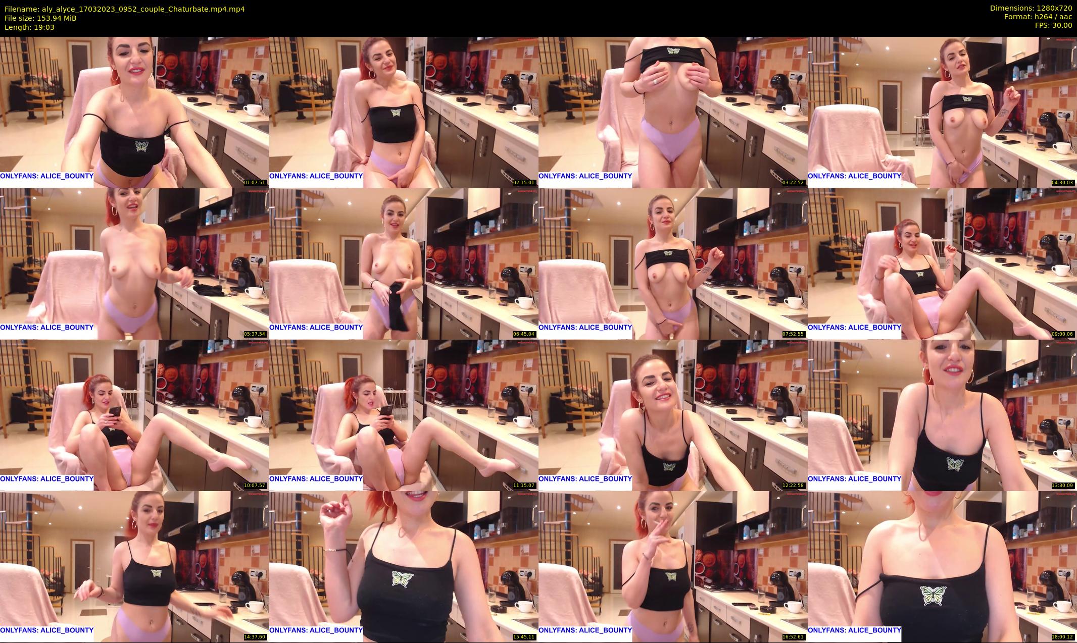 aly_alyce — 20 minute Chaturbate female cam show recording, 720p, Mar 17, 2023