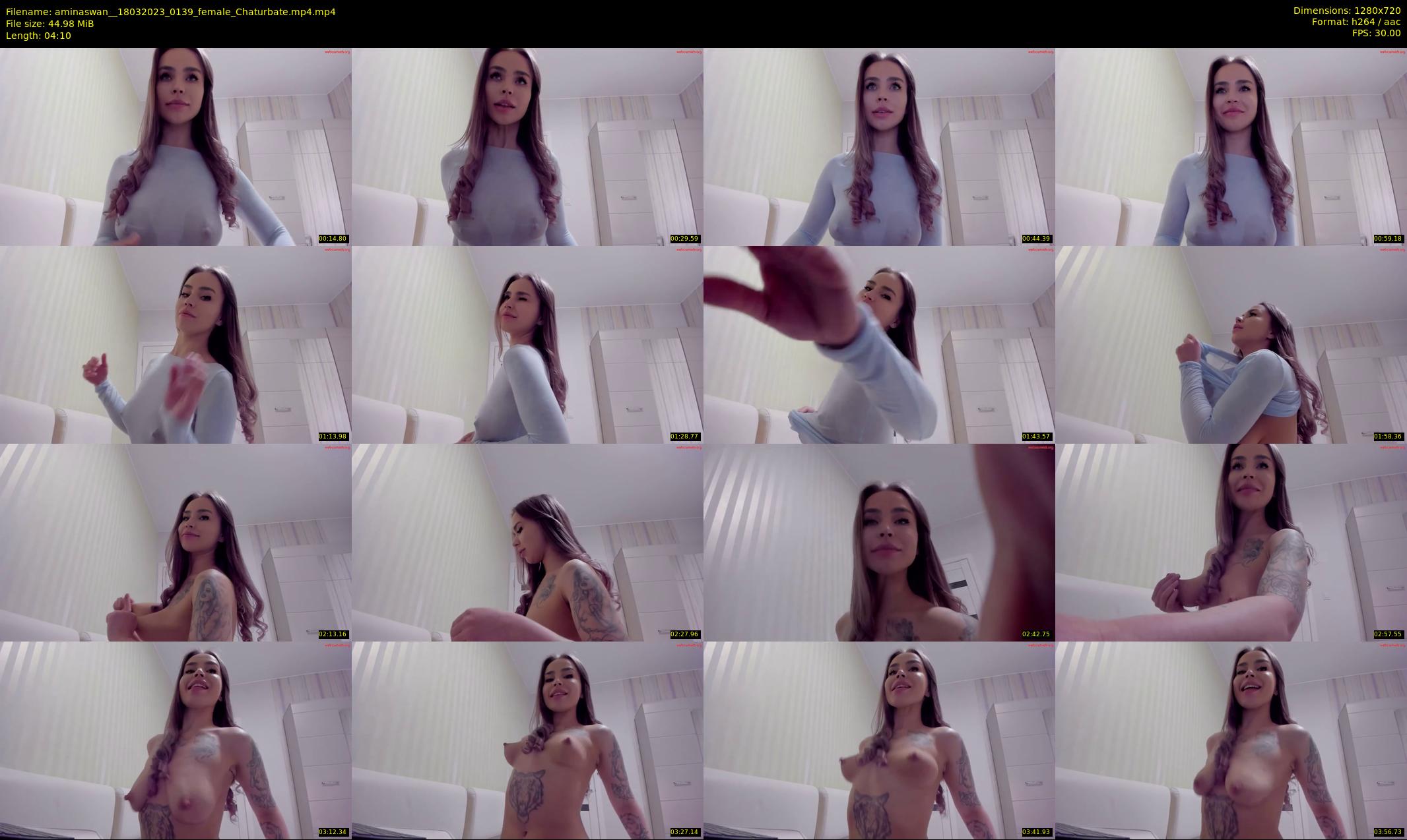 aminaswan_ — 5 minute Chaturbate female cam show recording, 720p, Mar 18, 2023