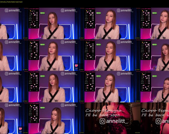 annelitt — 6 minute Chaturbate female cam show recording, 720p, Mar 17, 2023