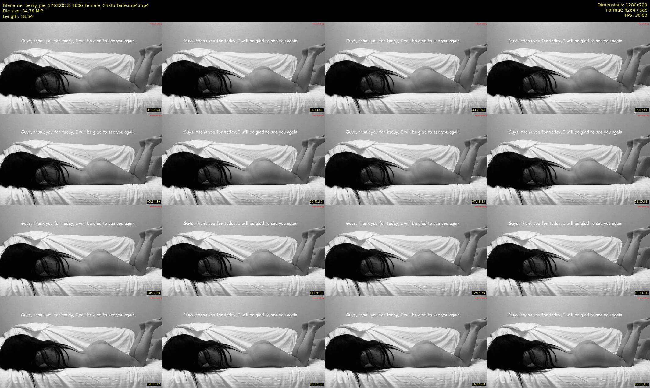 berry_pie — 19 minute Chaturbate female cam show recording, 720p, Mar 17, 2023