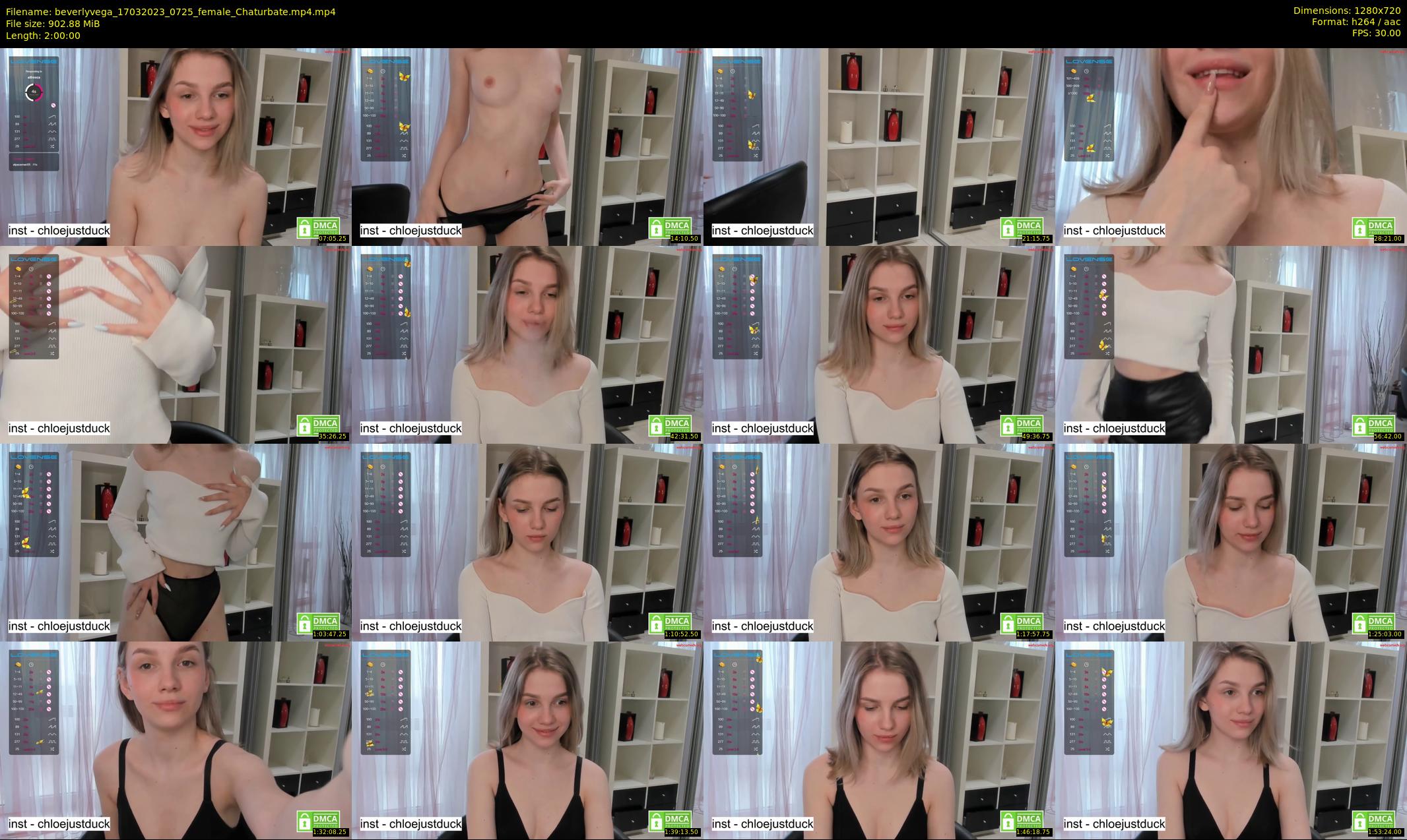 beverlyvega — 120 minute Chaturbate couple cam show recording, 720p, Mar 17, 2023