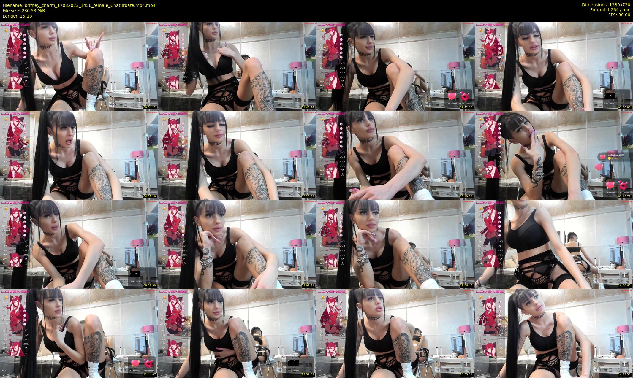 britney_charm — 16 minute Chaturbate female cam show recording, 720p, Mar 17, 2023