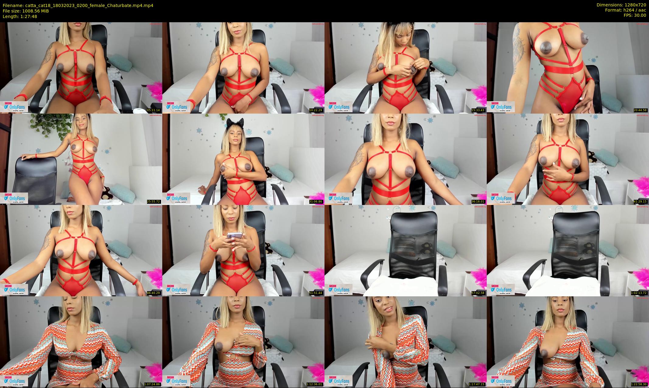 catta_cat18 — 88 minute Chaturbate female cam show recording, 720p, Mar 18, 2023