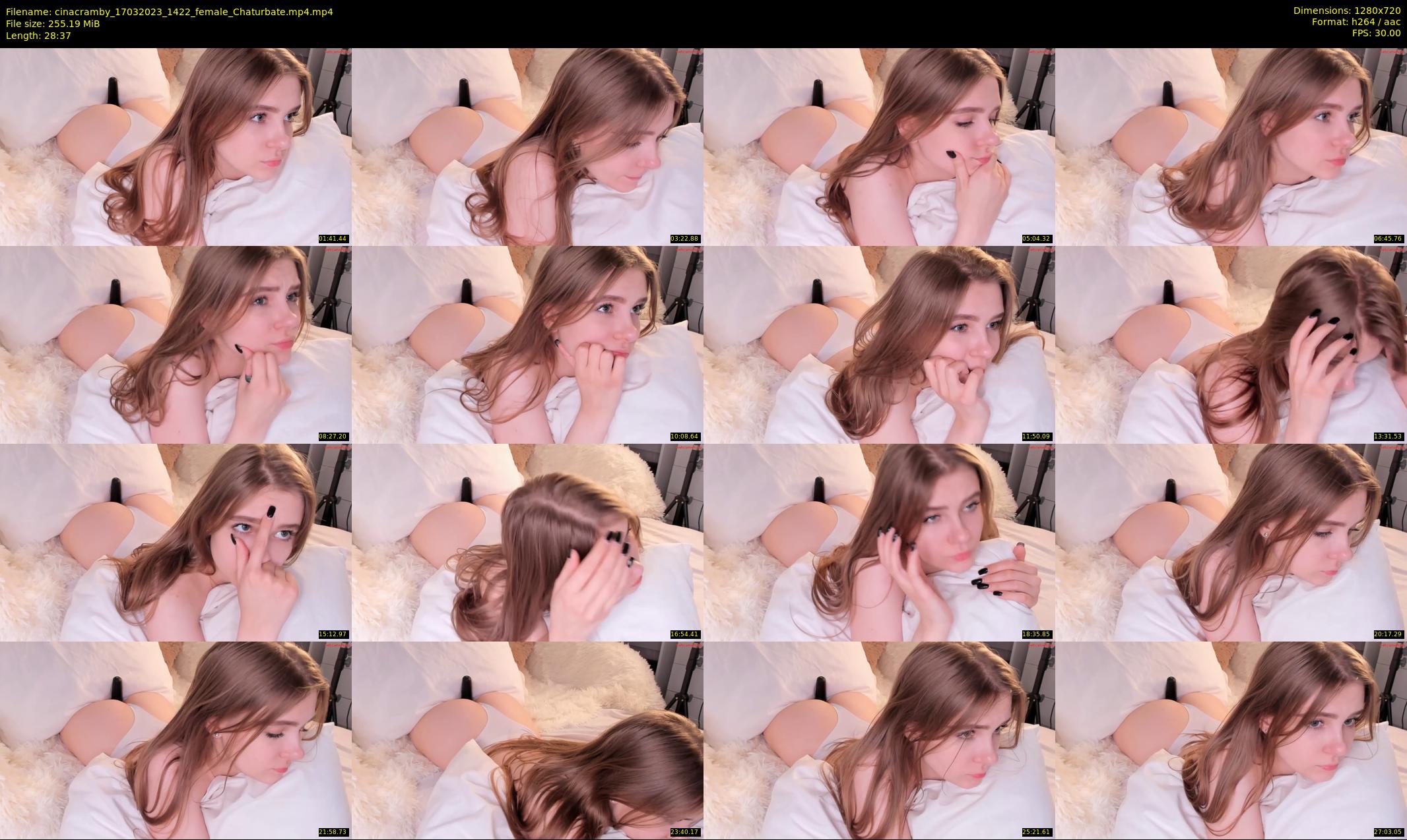cinacramby — 29 minute Chaturbate female cam show recording, 720p, Mar 17, 2023