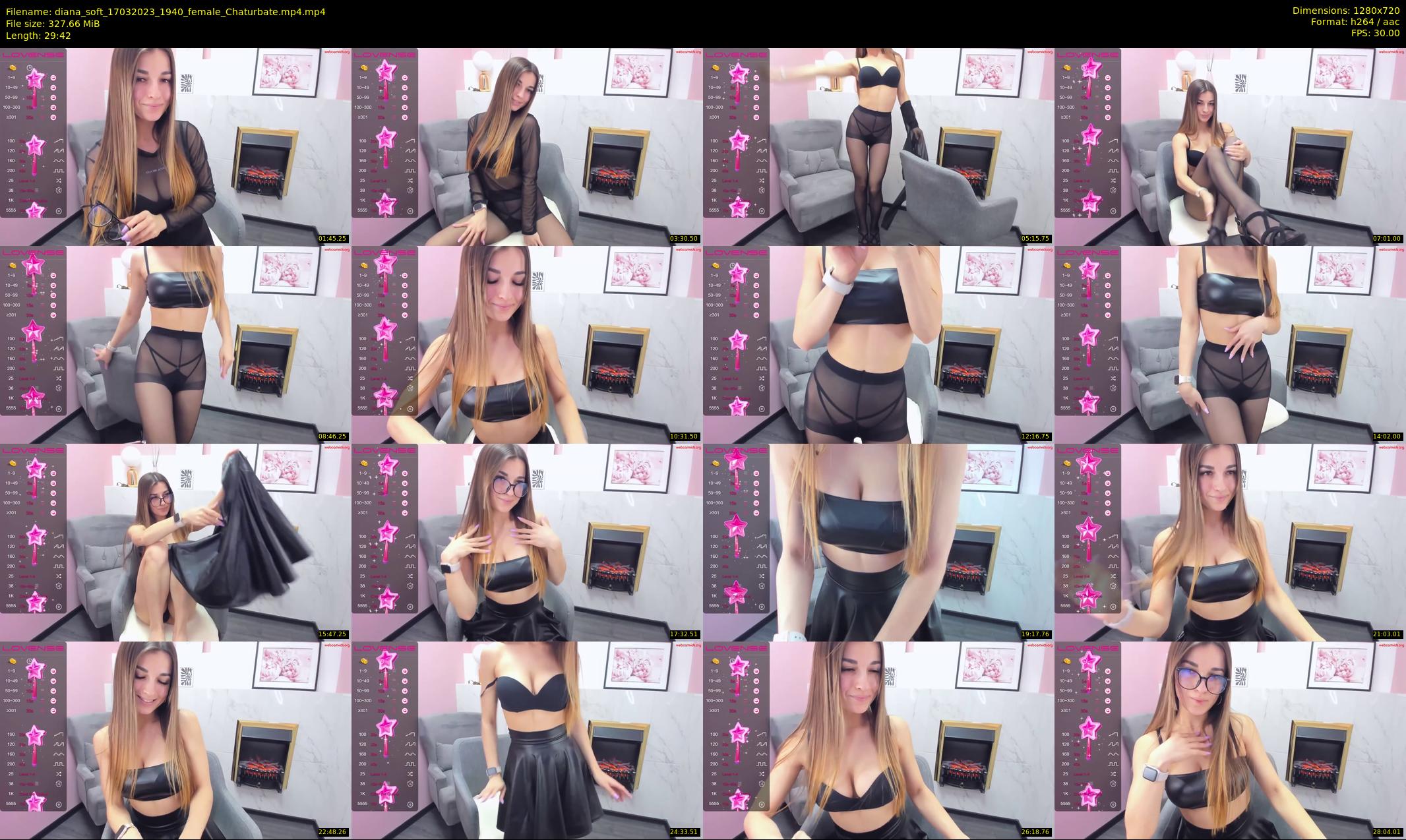 diana_soft — 30 minute Chaturbate female cam show recording, 720p, Mar 17, 2023