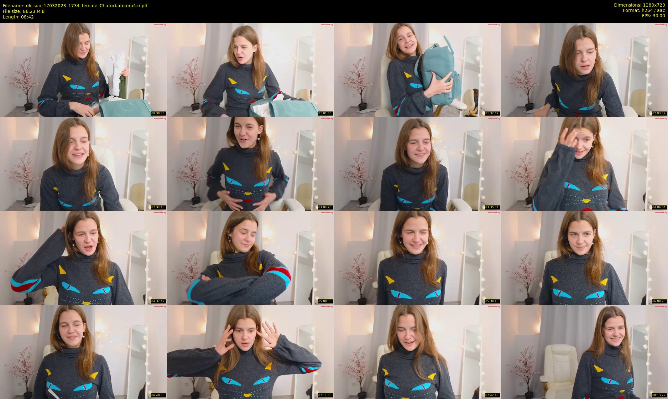 eli_sun — 9 minute Chaturbate female cam show recording, 720p, Mar 17, 2023