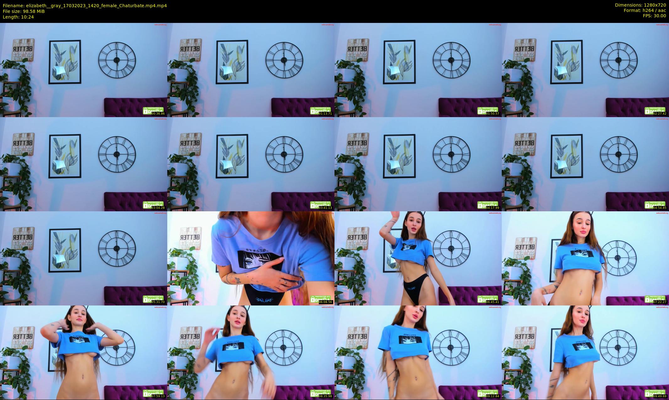 elizabeth__gray — 11 minute Chaturbate female cam show recording, 720p, Mar 17, 2023