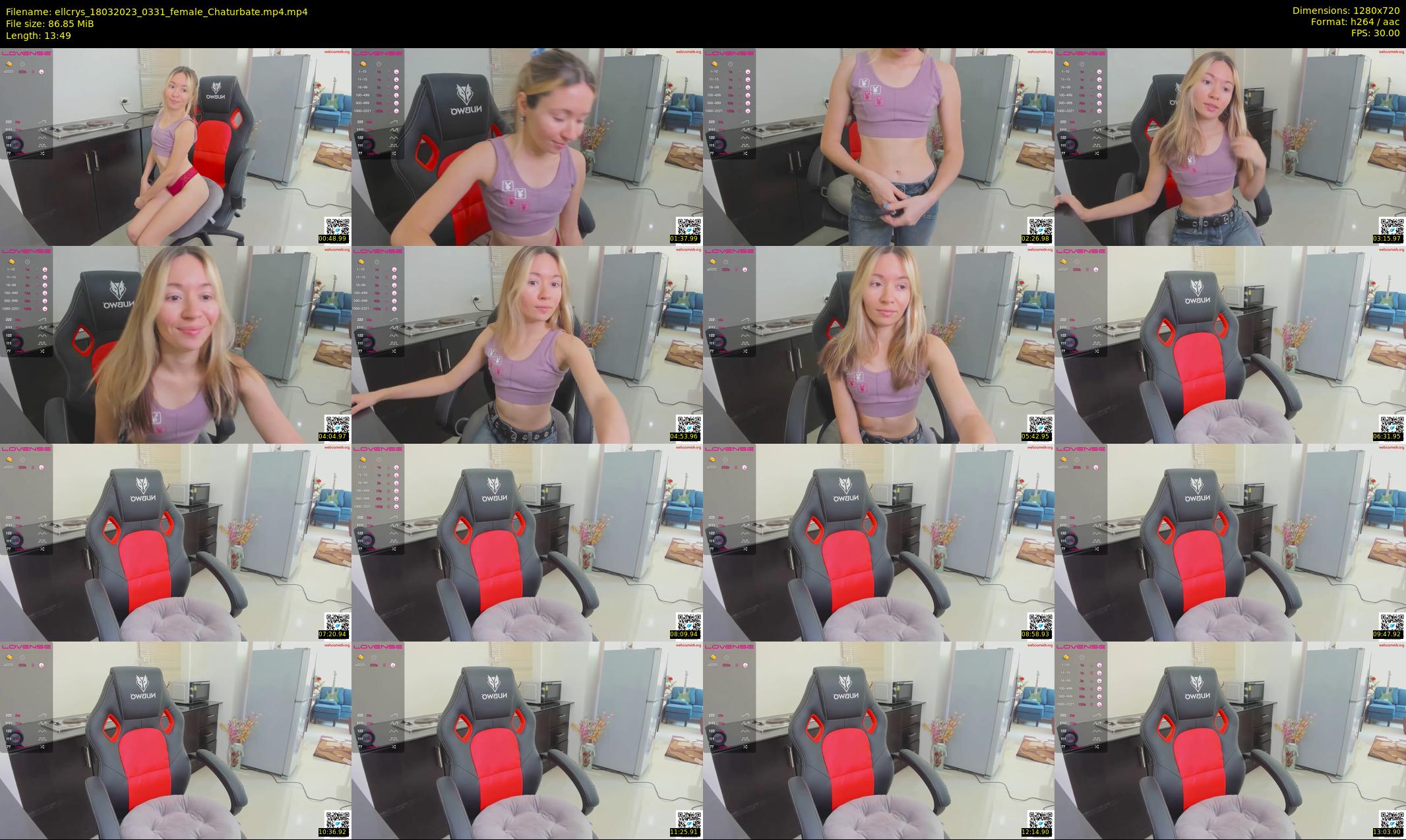 ellcrys — 14 minute Chaturbate couple cam show recording, 720p, Mar 18, 2023