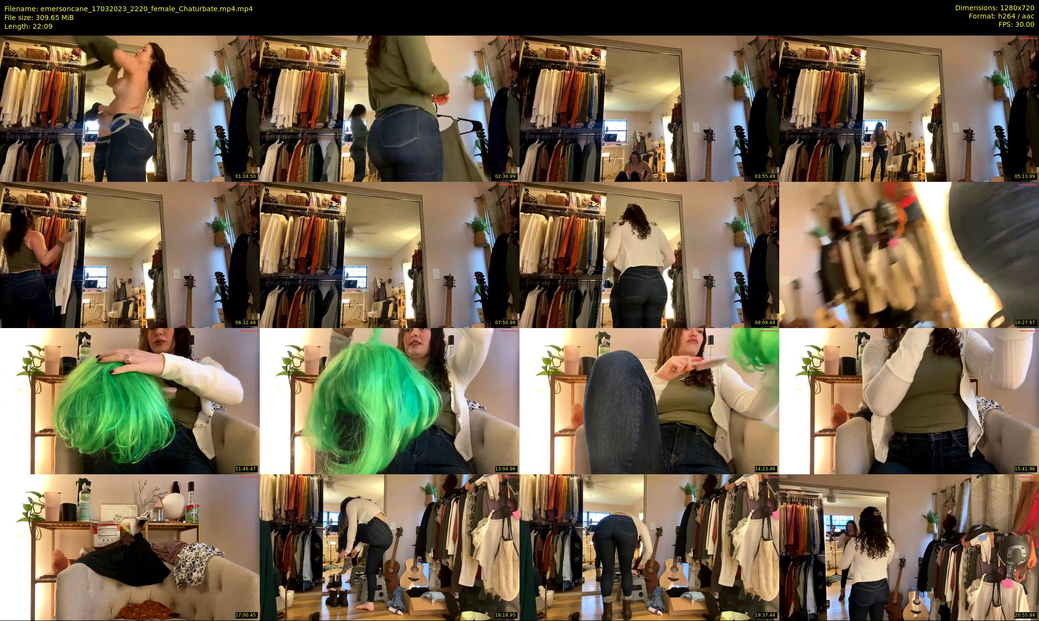 emersoncane — 23 minute Chaturbate female cam show recording, 720p, Mar 17, 2023