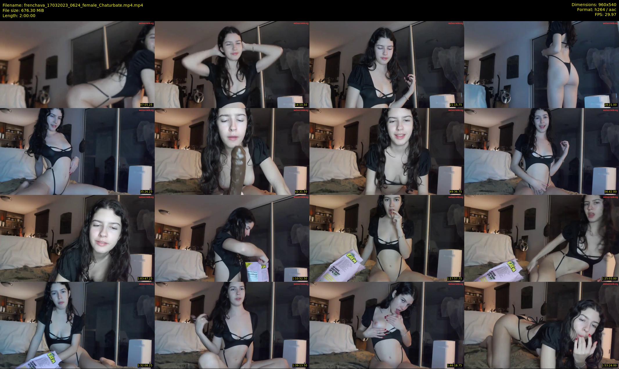 frenchava — 120 minute Chaturbate female cam show recording, 480p, Mar 17, 2023
