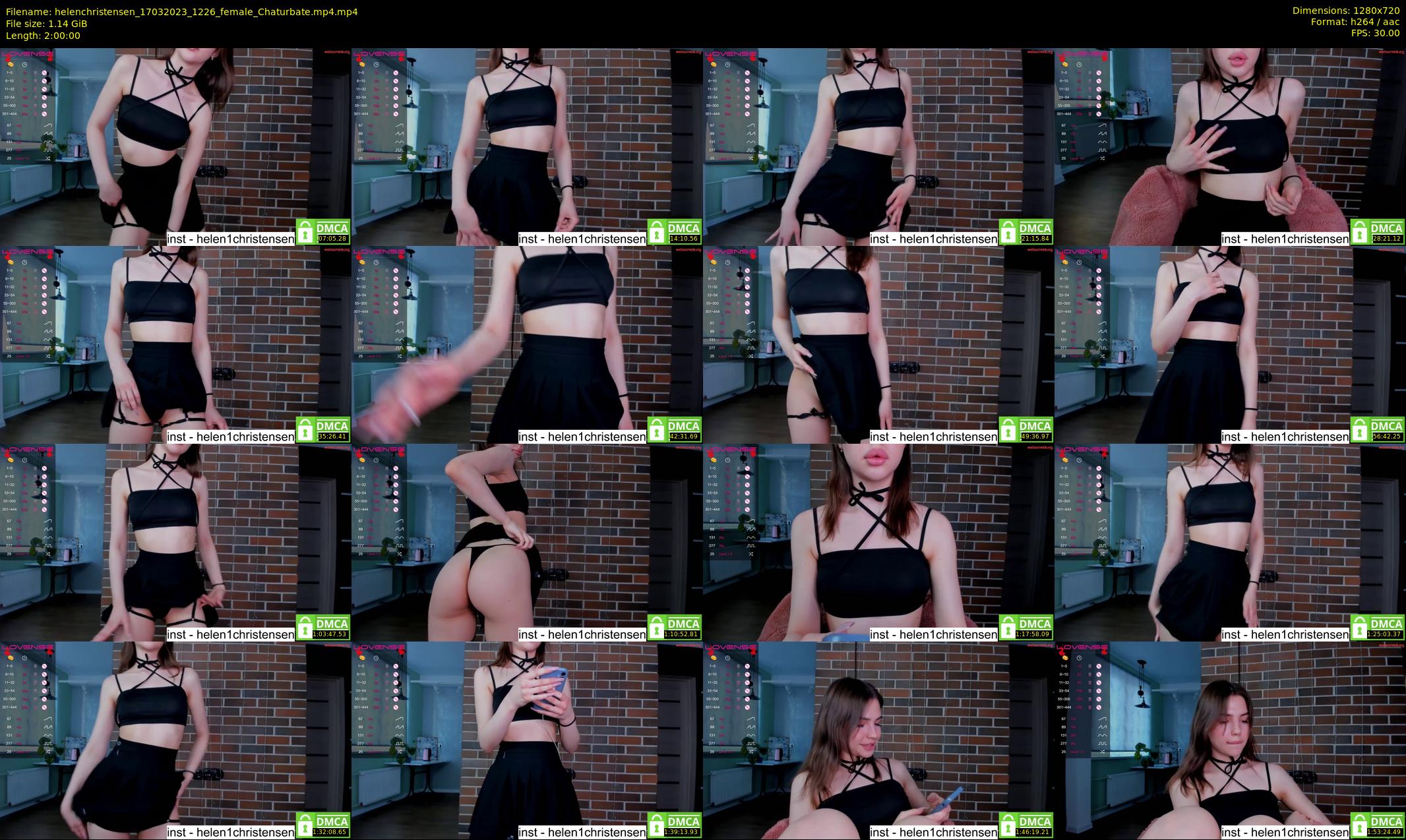 helenchristensen — 120 minute Chaturbate female cam show recording, 720p, Mar 17, 2023