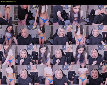 hottyblonds — 13 minute Chaturbate couple cam show recording, 720p, Mar 17, 2023