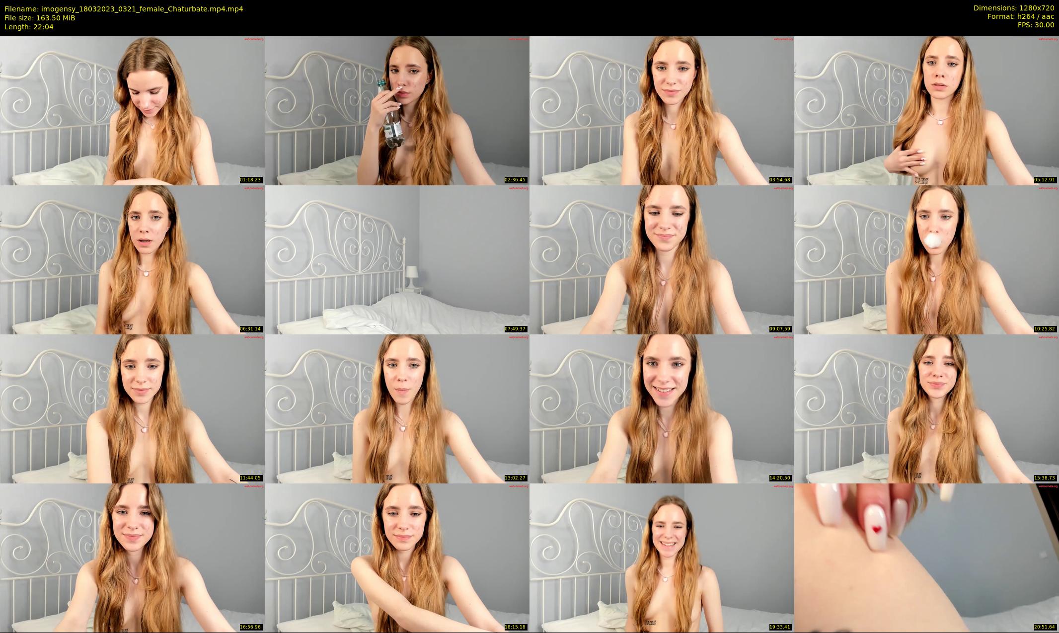 imogensy — 23 minute Chaturbate female cam show recording, 720p, Mar 18, 2023