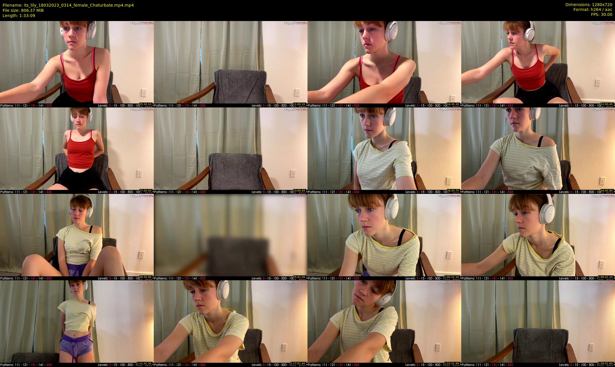 its_lily — 94 minute Chaturbate female cam show recording, 720p, Mar 18, 2023