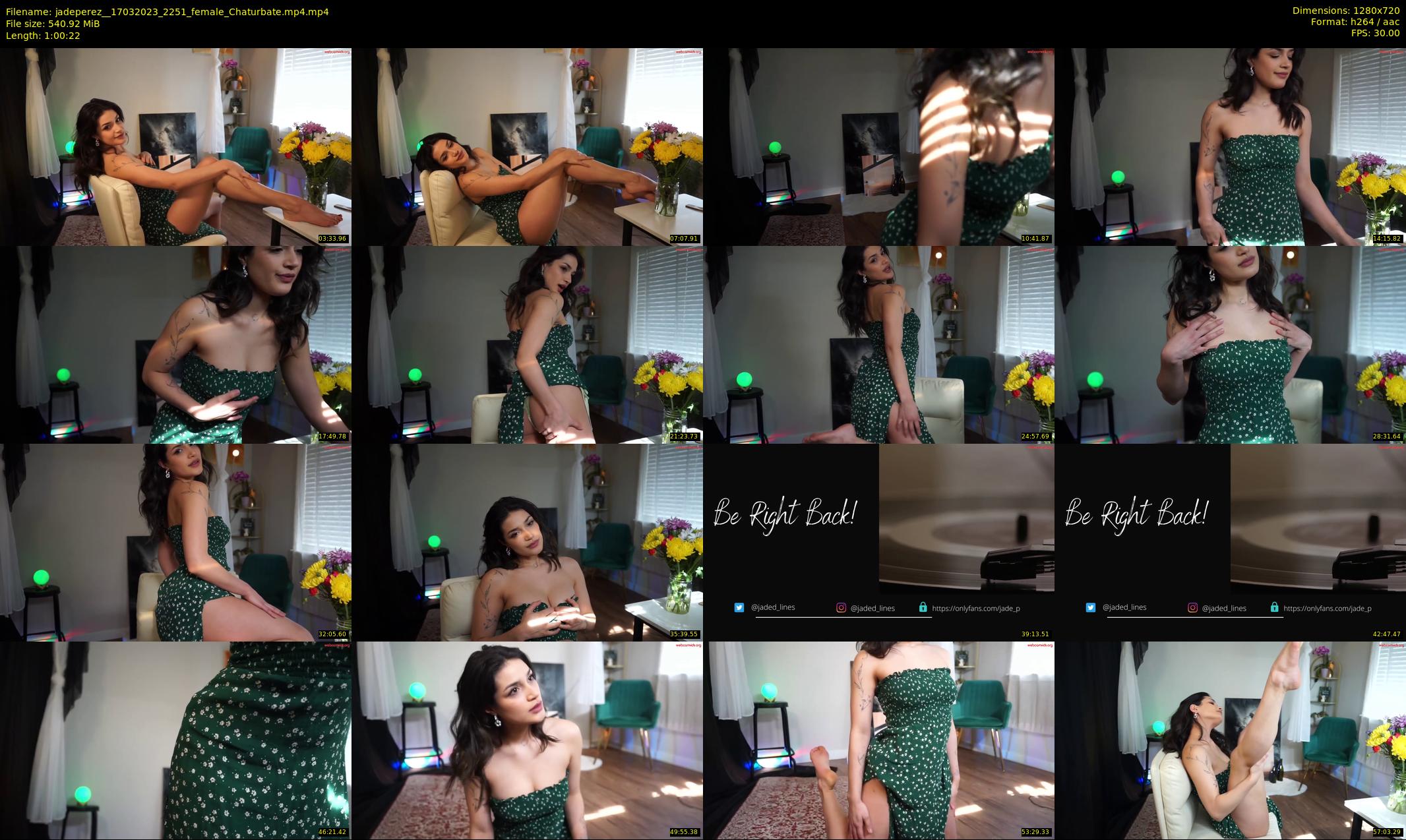 jadeperez_ — 61 minute Chaturbate female cam show recording, 720p, Mar 17, 2023