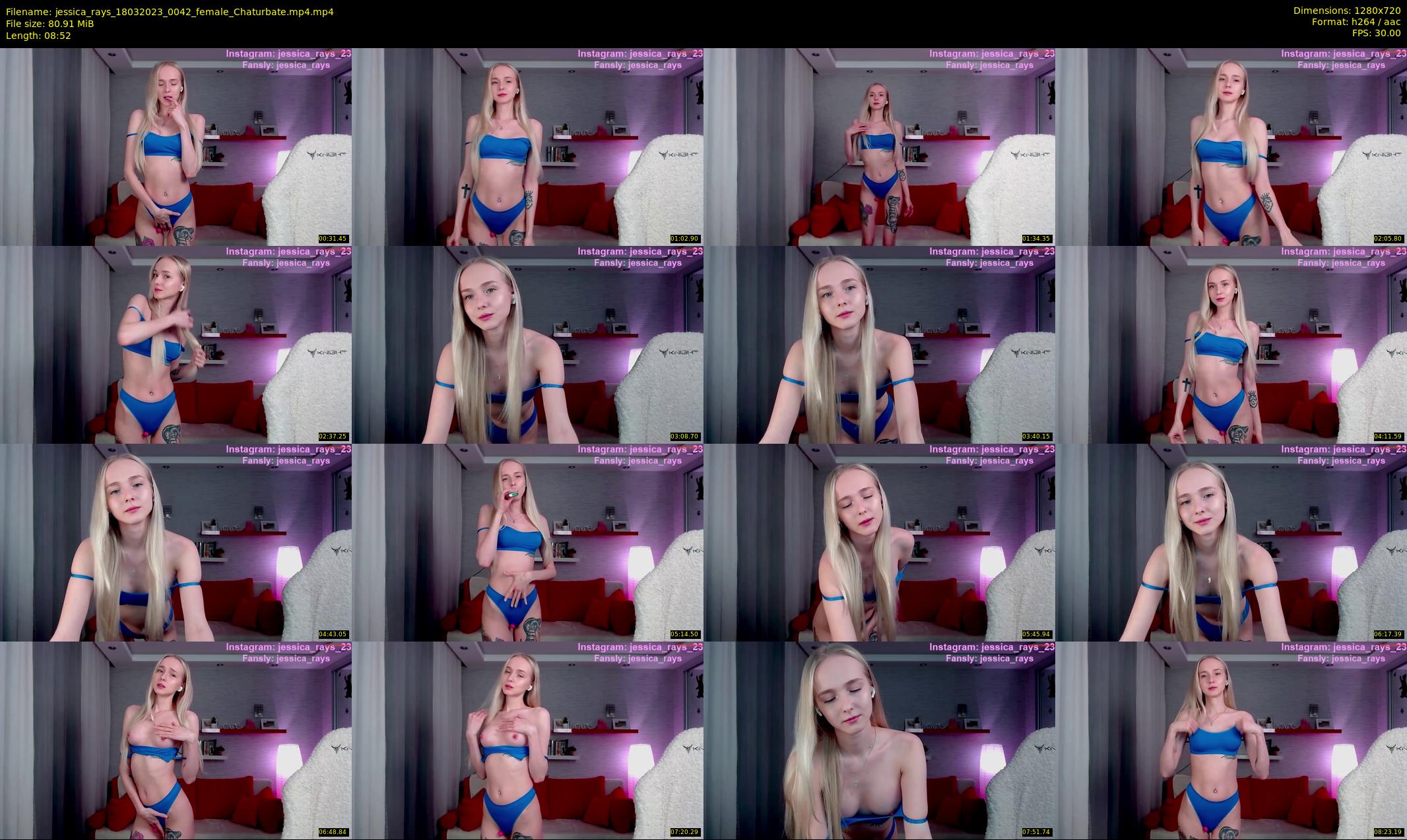 jessica_rays — 9 minute Chaturbate couple cam show recording, 720p, Mar 18, 2023