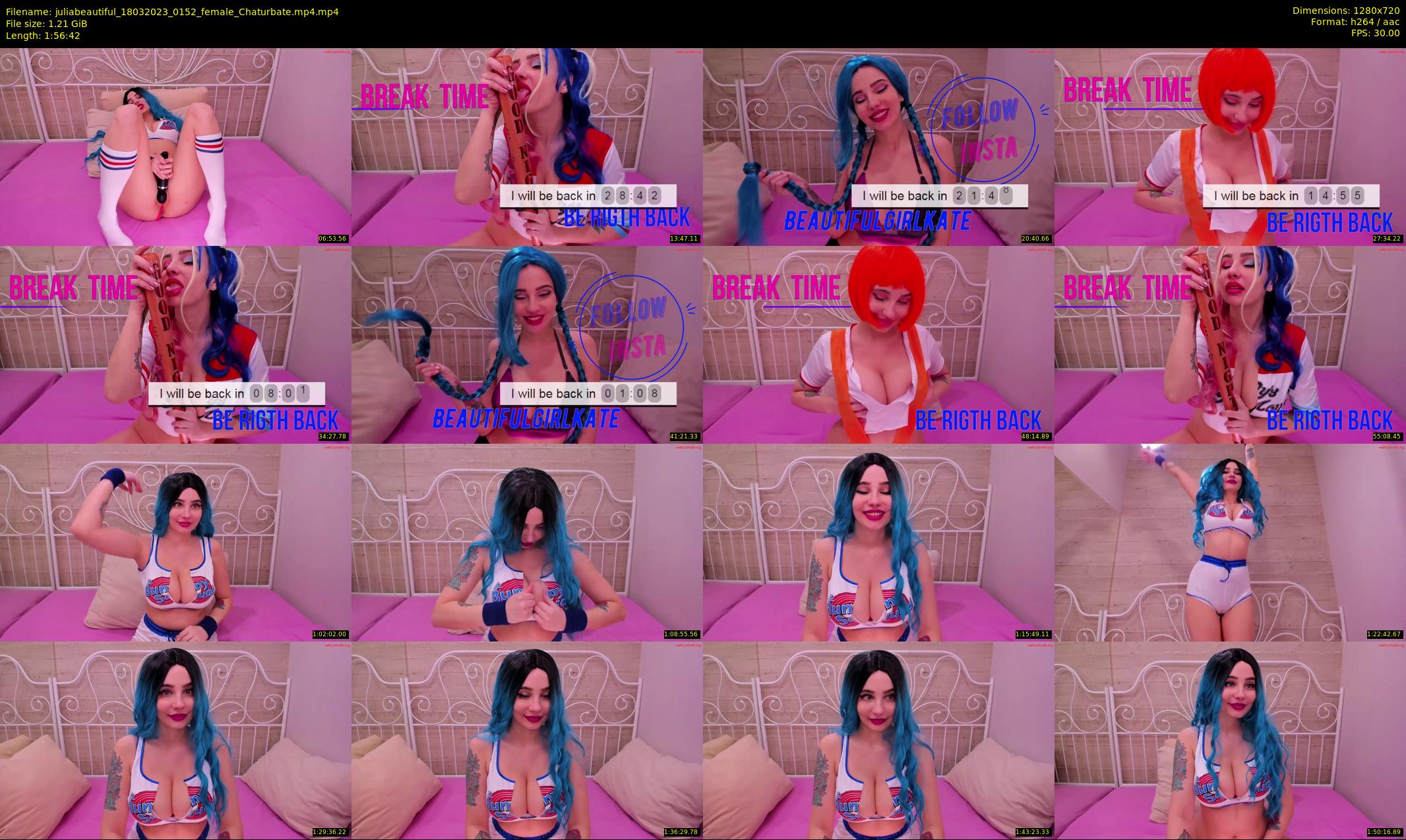juliabeautiful — 117 minute Chaturbate female cam show recording, 720p, Mar 18, 2023
