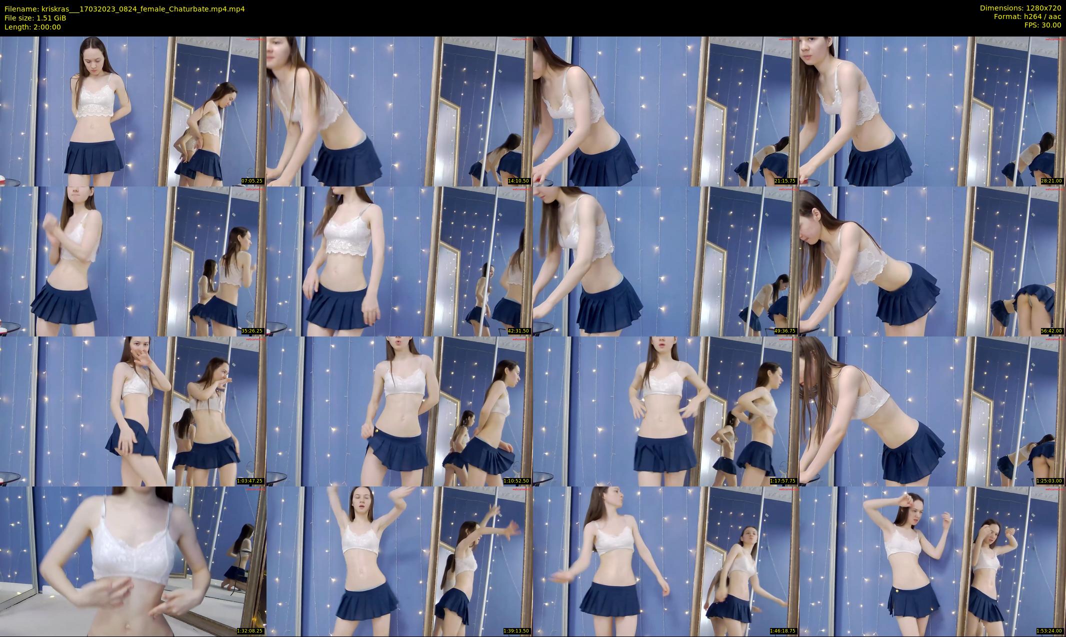 kriskras__ — 120 minute Chaturbate female cam show recording, 720p, Mar 17, 2023