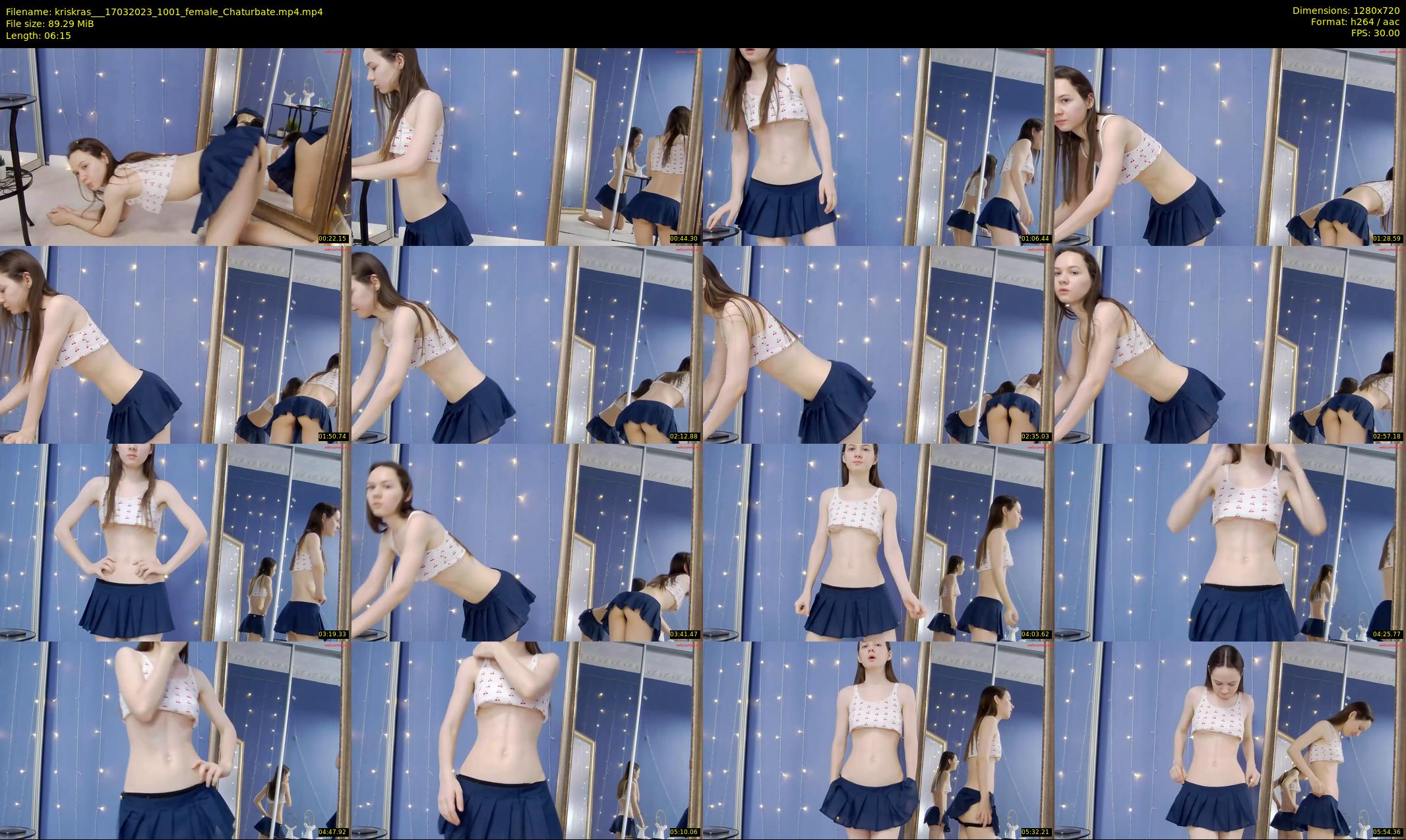 kriskras__ — 7 minute Chaturbate female cam show recording, 720p, Mar 17, 2023