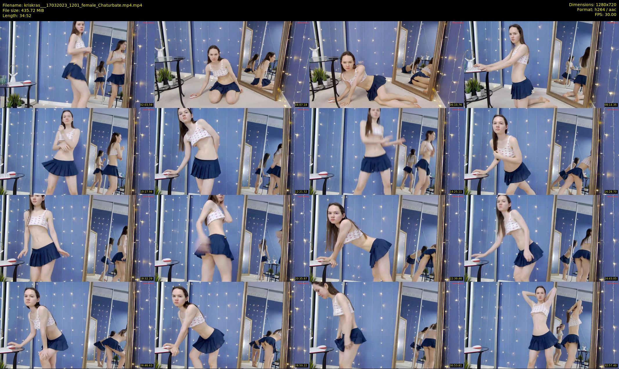 kriskras__ — 35 minute Chaturbate female cam show recording, 720p, Mar 17, 2023