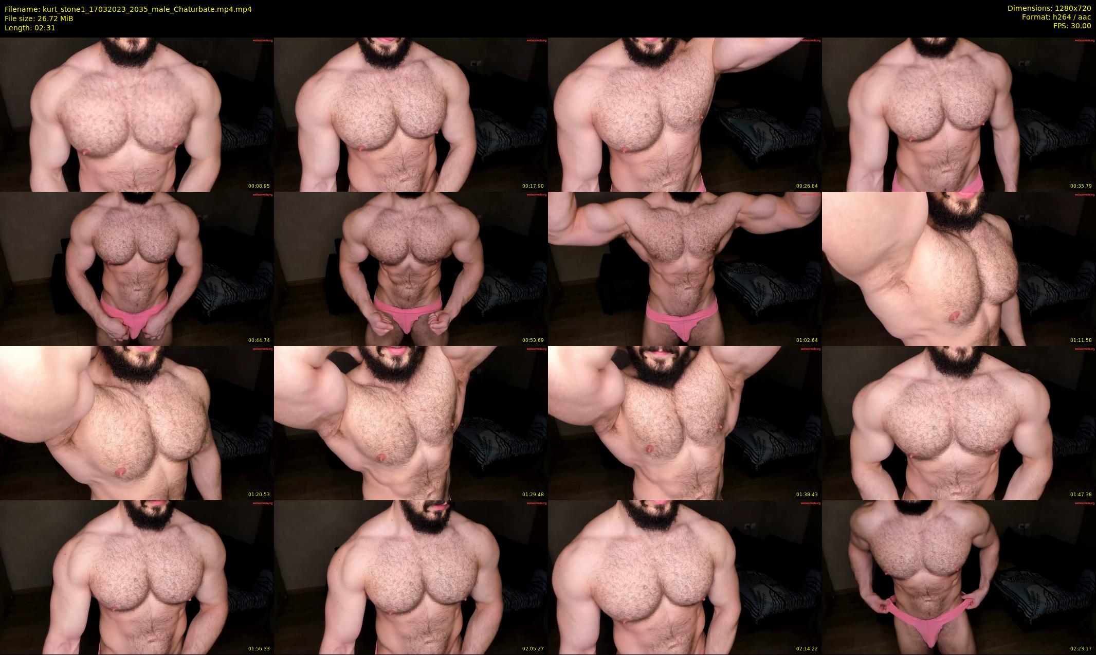kurt_stone1 — 3 minute Chaturbate male cam show recording, 720p, Mar 17, 2023