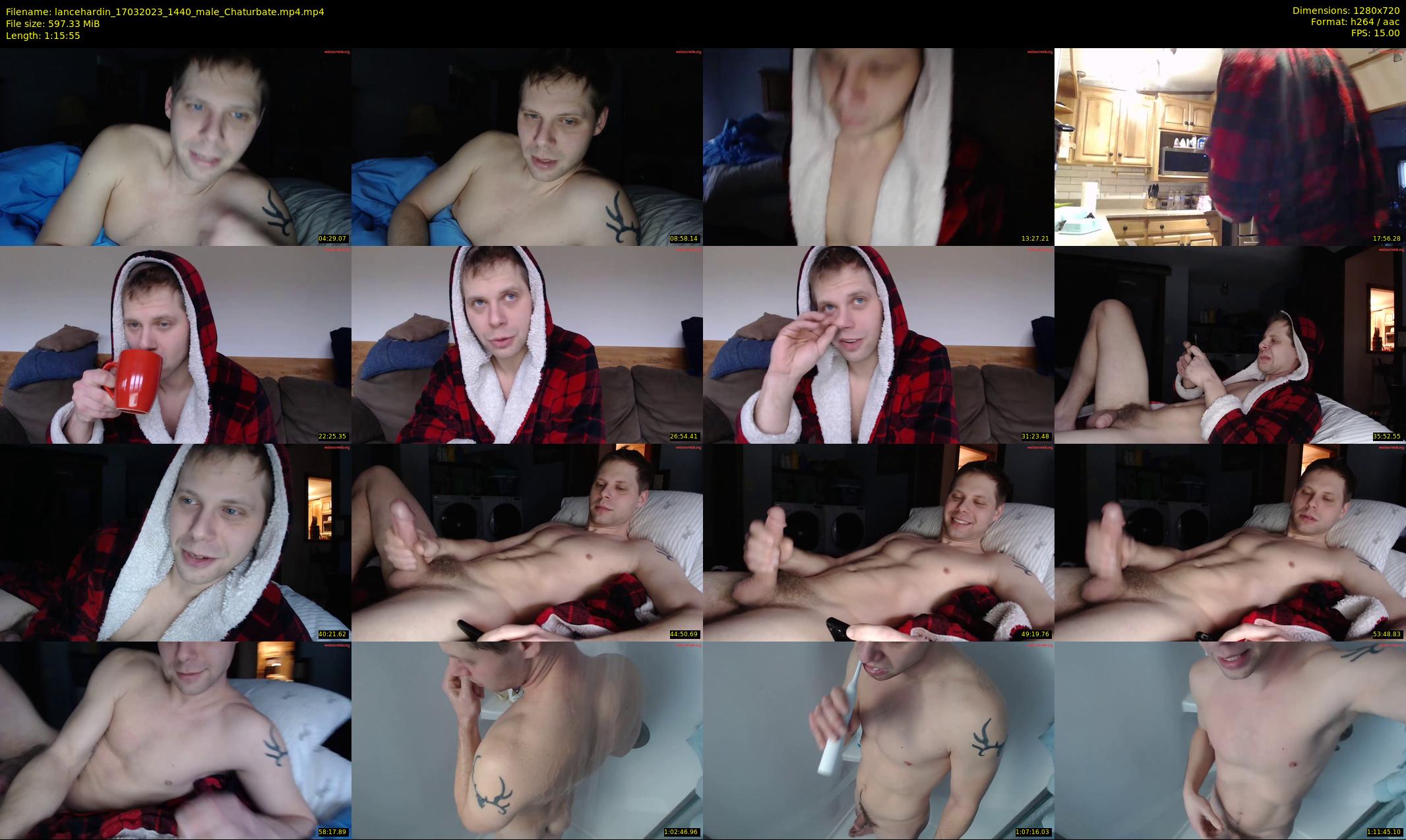 lancehardin — 76 minute Chaturbate male cam show recording, 720p, Mar 17, 2023