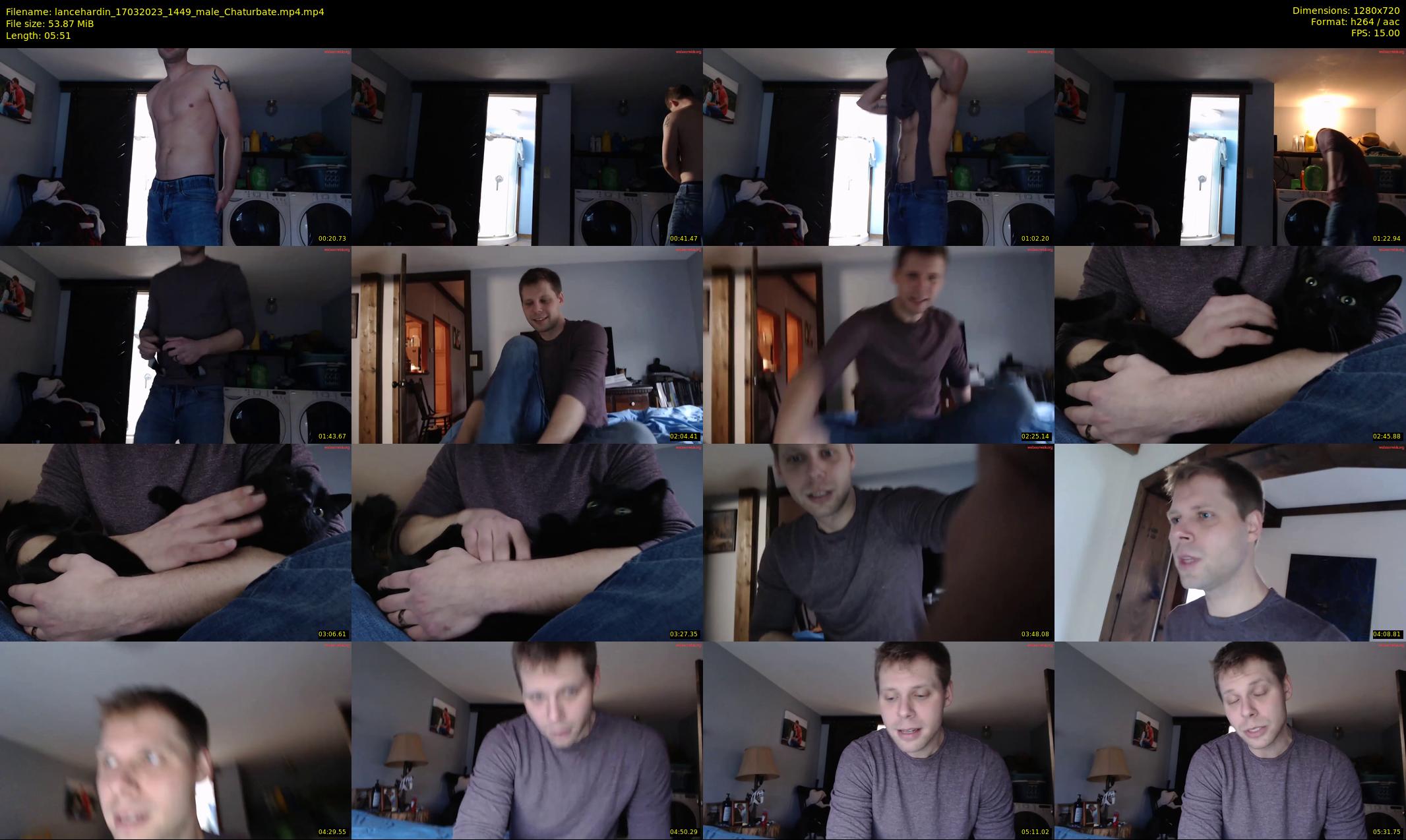 lancehardin — 6 minute Chaturbate male cam show recording, 720p, Mar 17, 2023