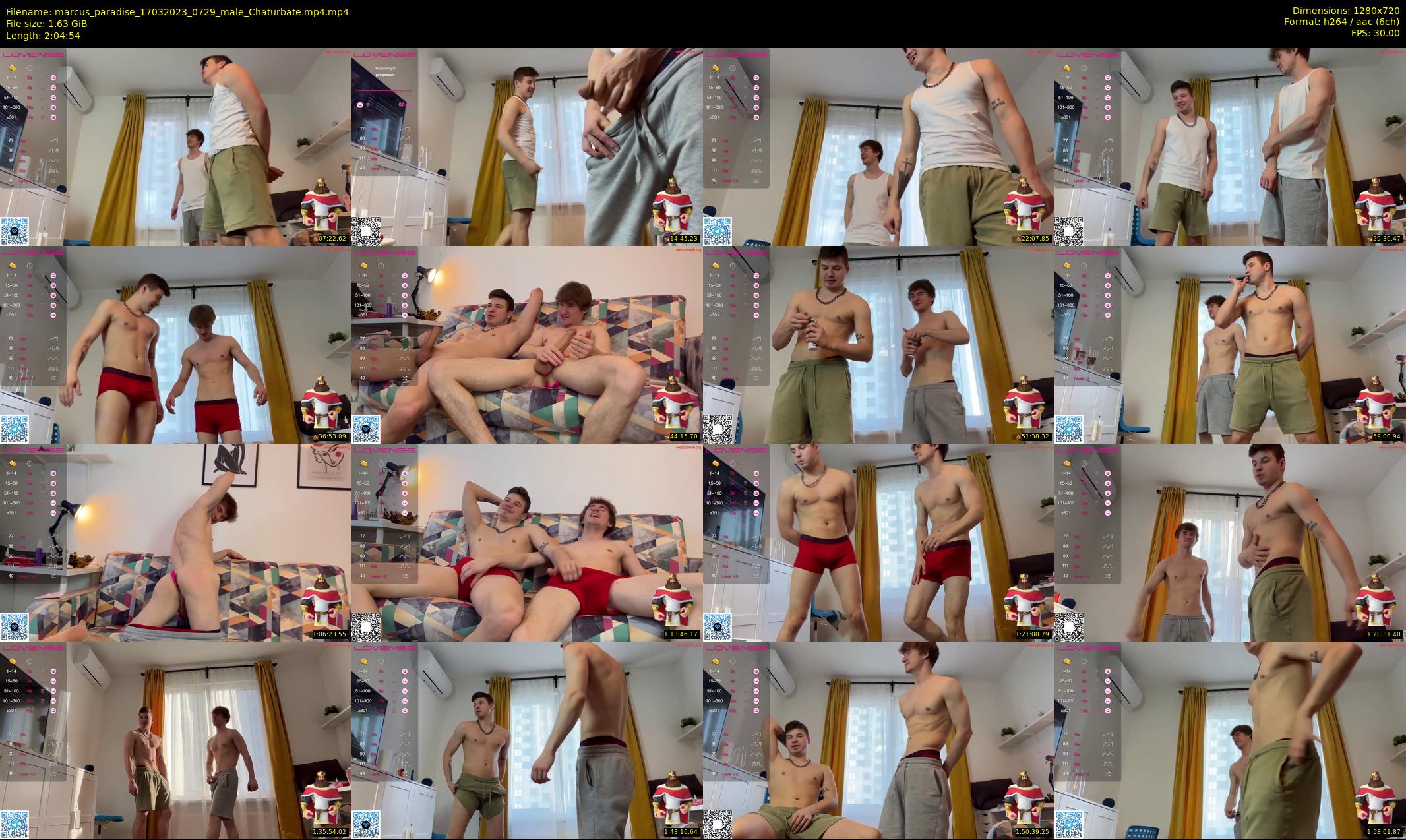 marcus_paradise — 125 minute Chaturbate male cam show recording, 720p, Mar 17, 2023