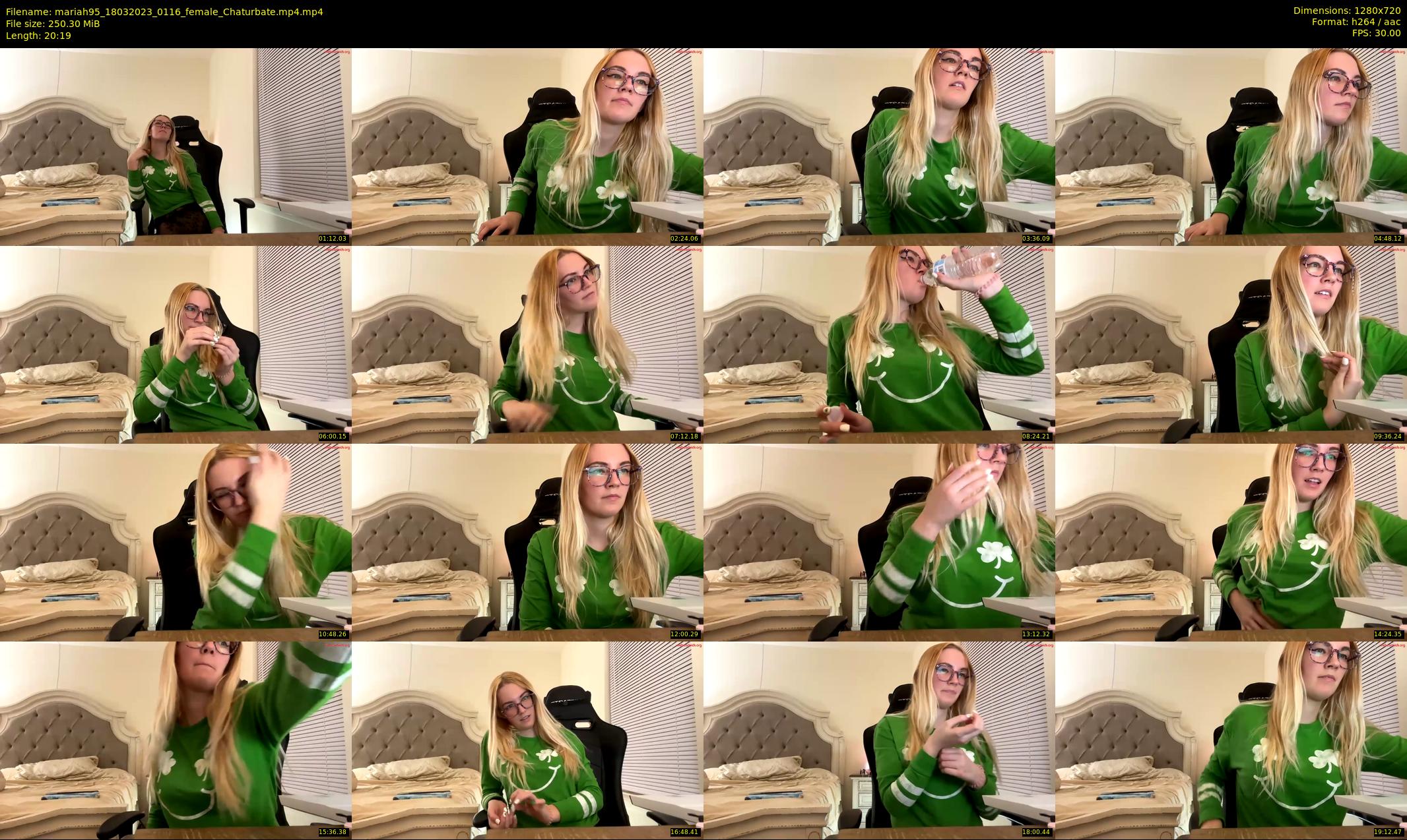 mariah95 — 21 minute Chaturbate female cam show recording, 720p, Mar 18, 2023