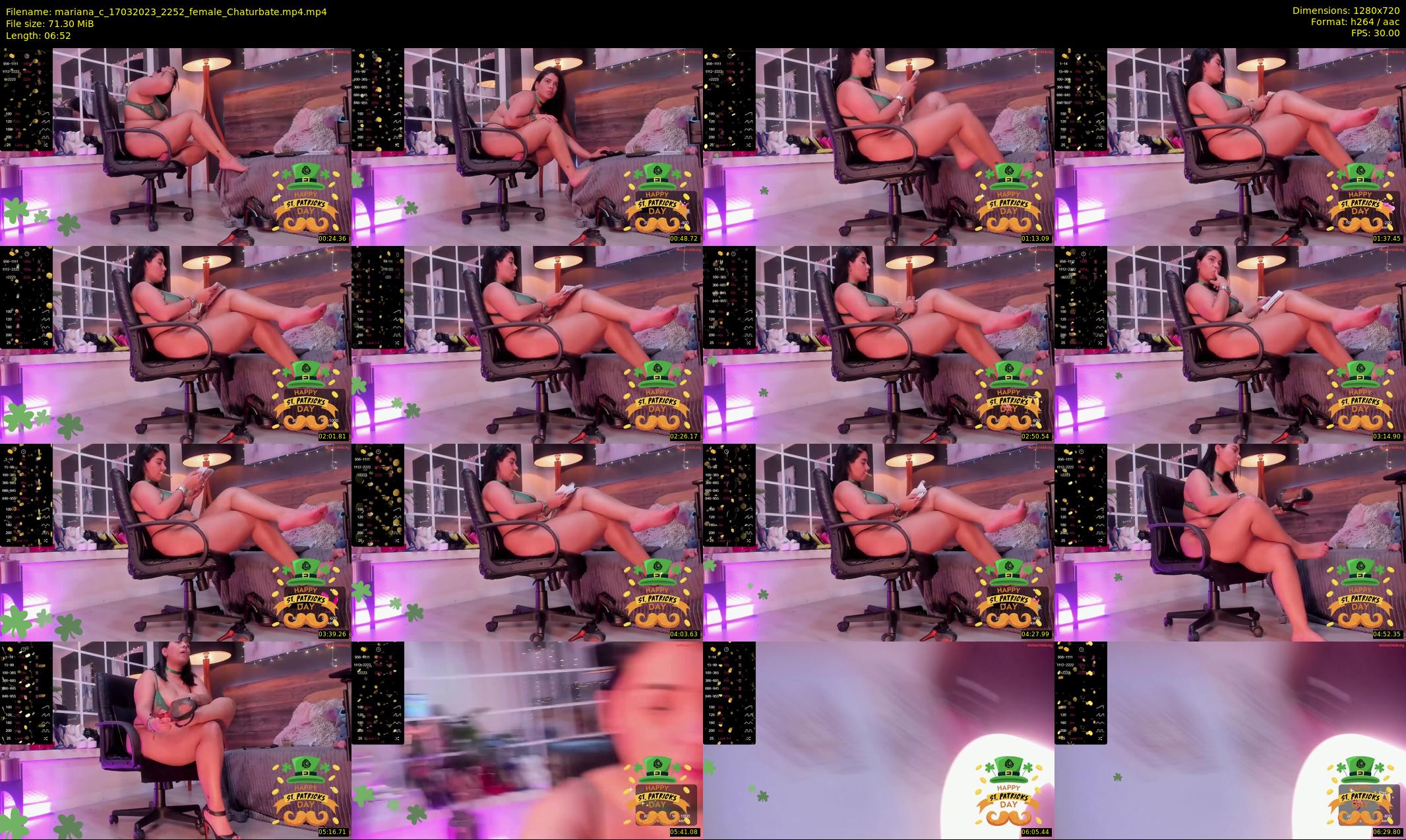 mariana_c — 7 minute Chaturbate female cam show recording, 720p, Mar 17, 2023