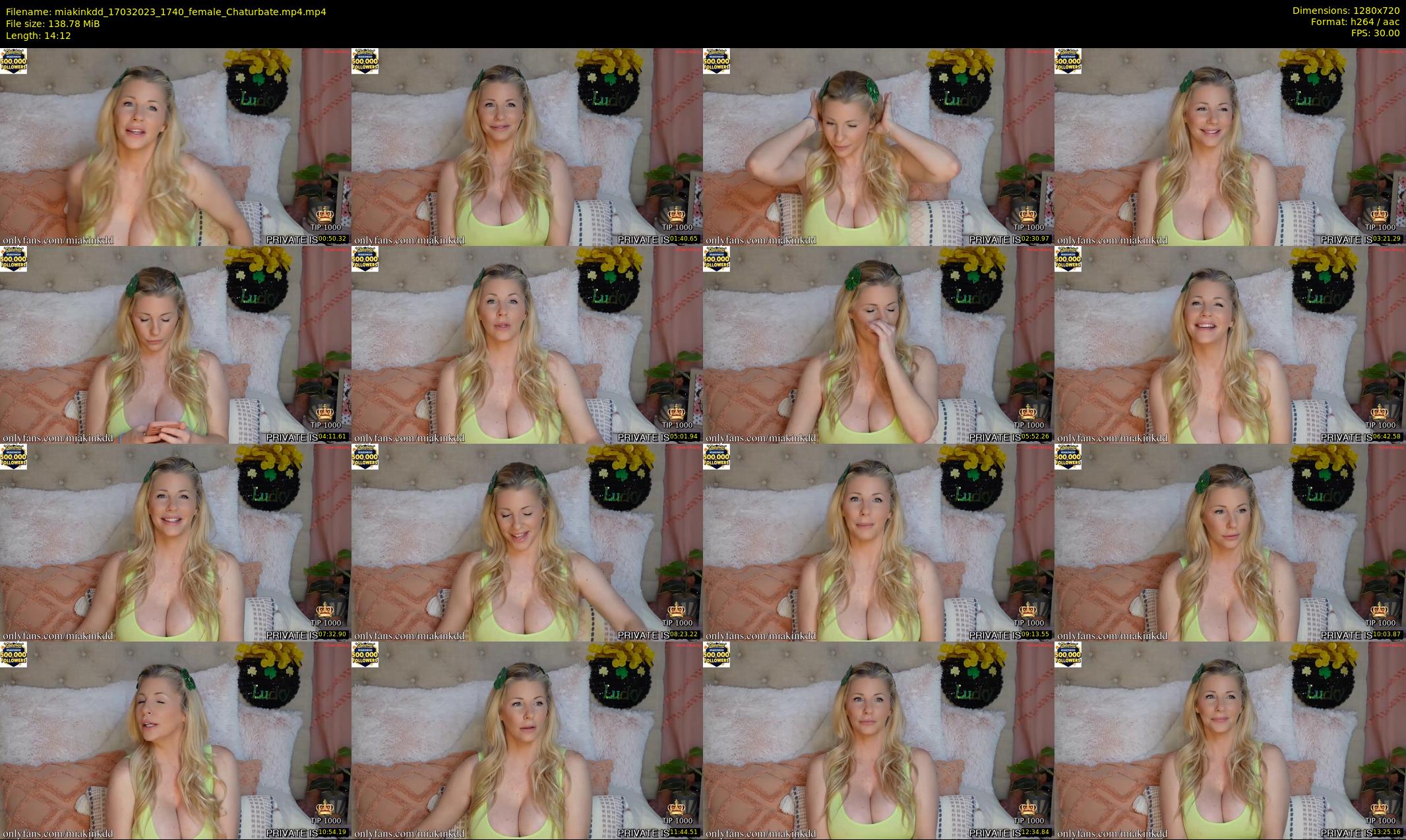 miakinkdd — 15 minute Chaturbate female cam show recording, 720p, Mar 17, 2023