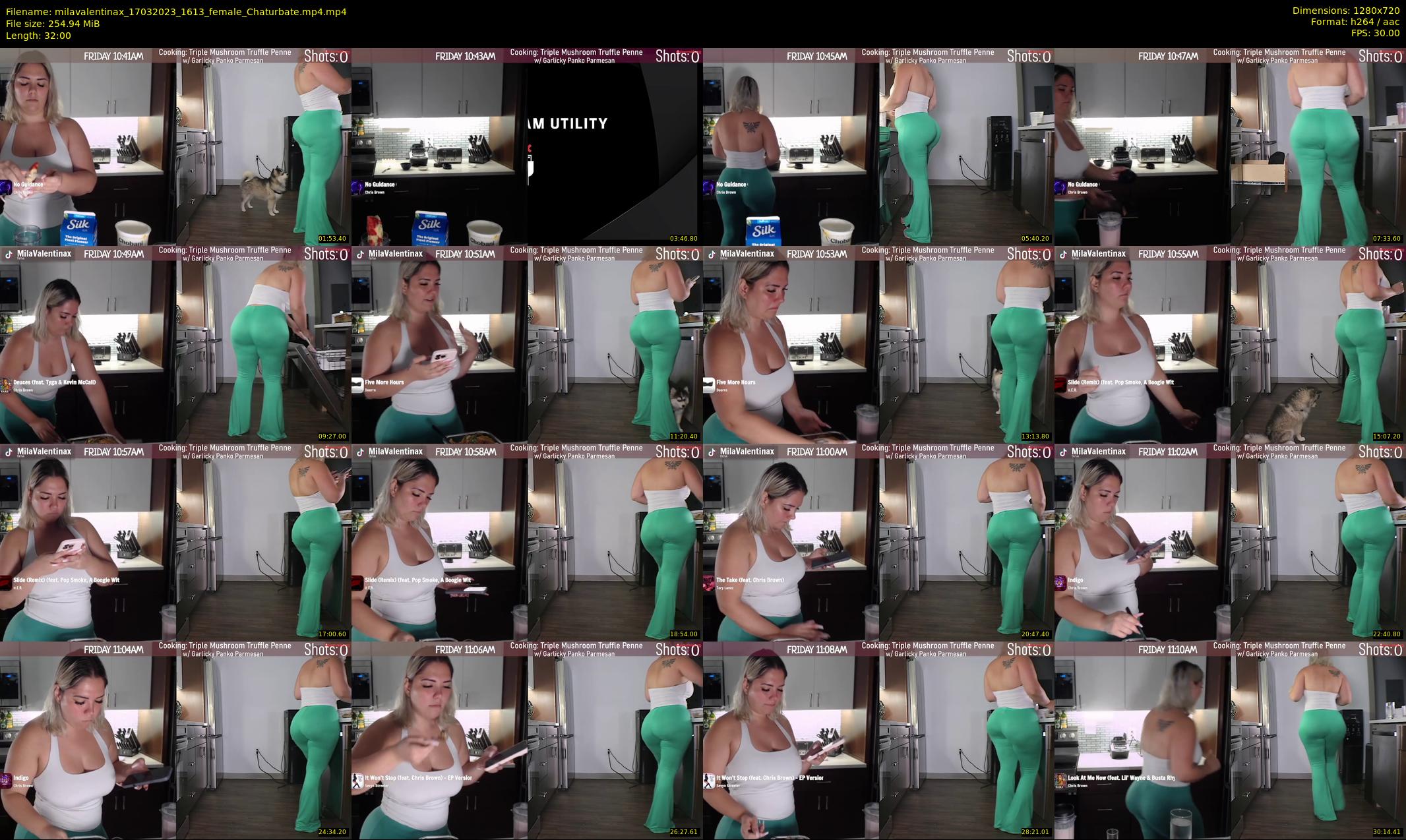milavalentinax — 32 minute Chaturbate female cam show recording, 720p, Mar 17, 2023