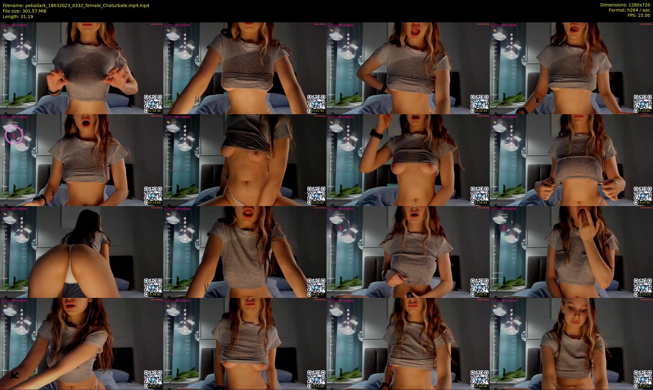 pekadark — 32 minute Chaturbate female cam show recording, 720p, Mar 18, 2023