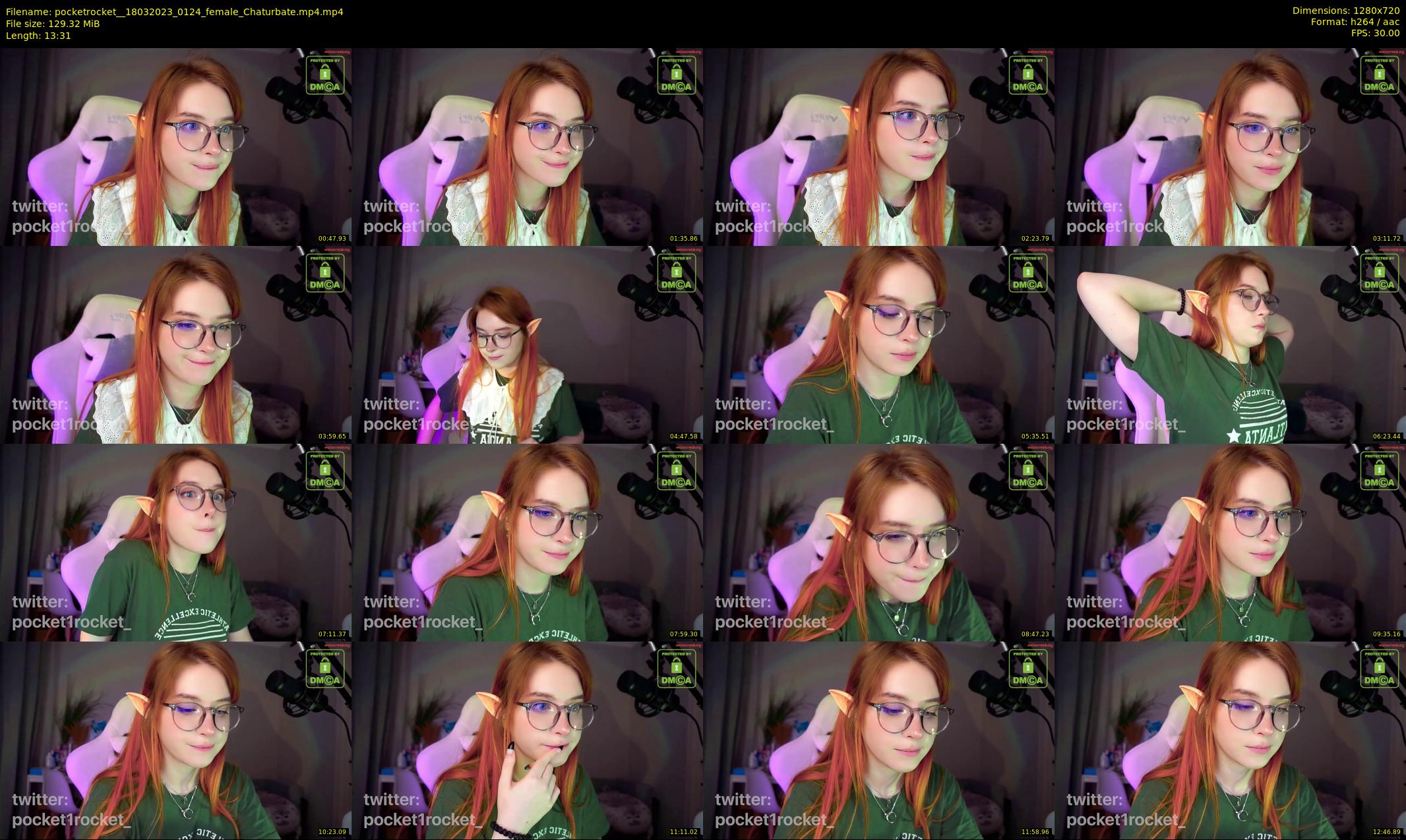 pocketrocket_ — 14 minute Chaturbate female cam show recording, 720p, Mar 18, 2023