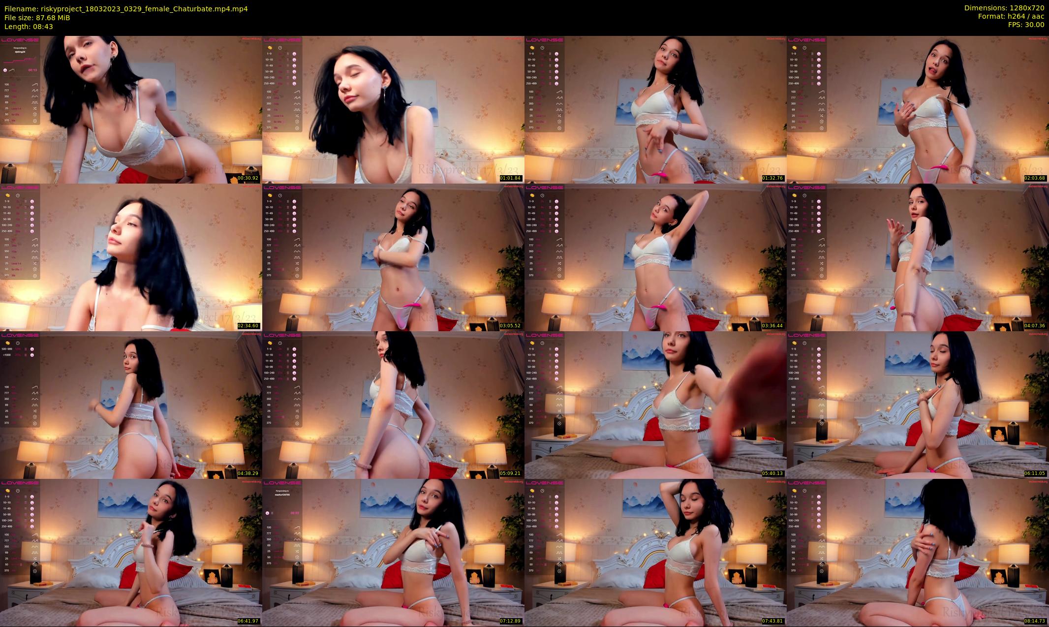riskyproject — 9 minute Chaturbate couple cam show recording, 720p, Mar 18, 2023
