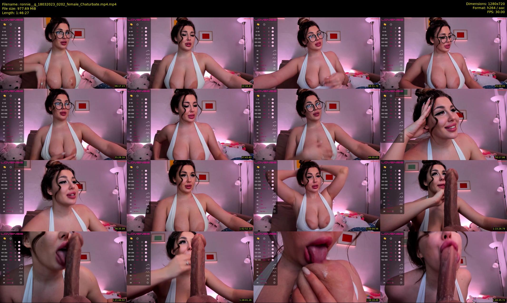 ronnie__g — 107 minute Chaturbate female cam show recording, 720p, Mar 18, 2023