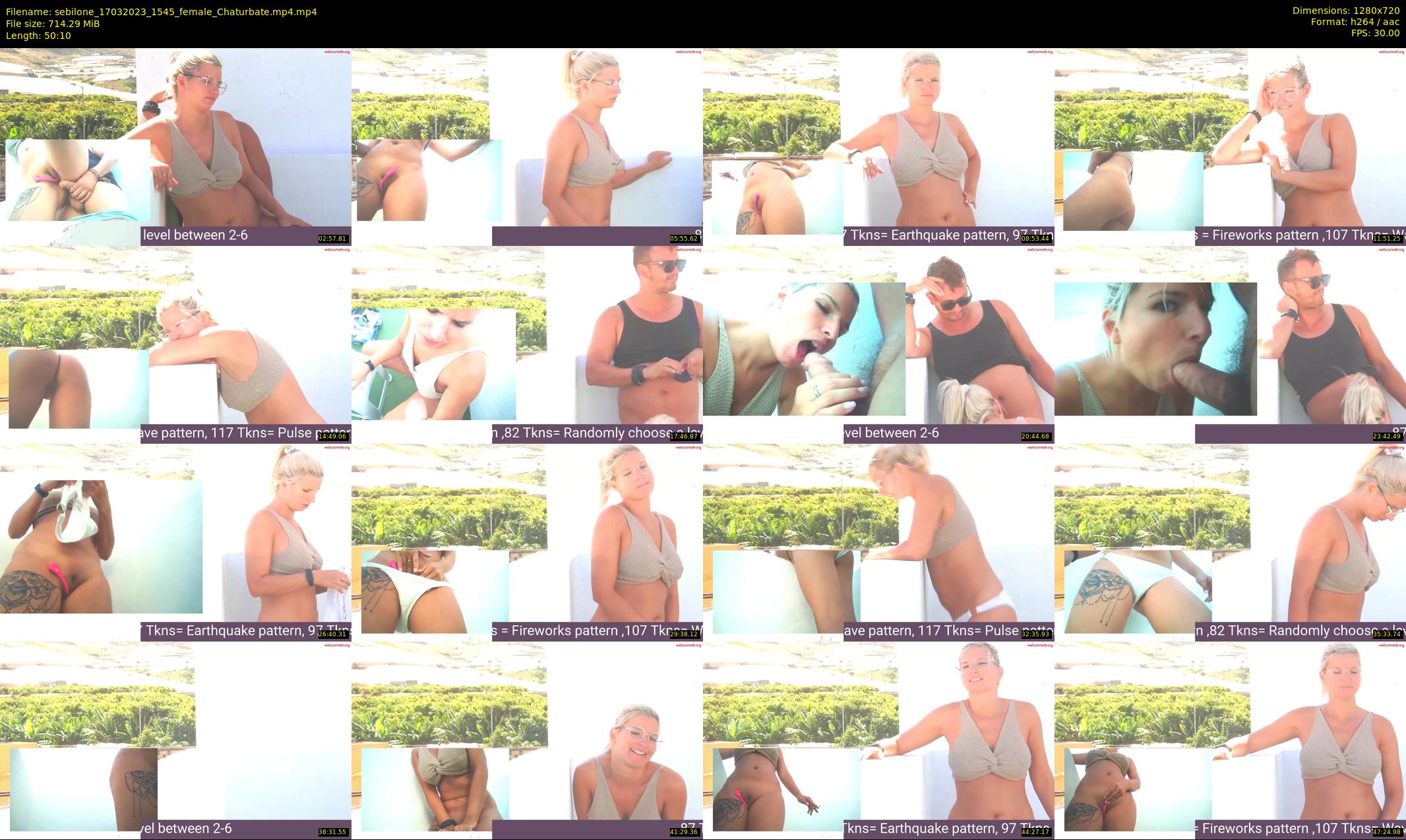 sebilone — 51 minute Chaturbate couple cam show recording, 720p, Mar 17, 2023