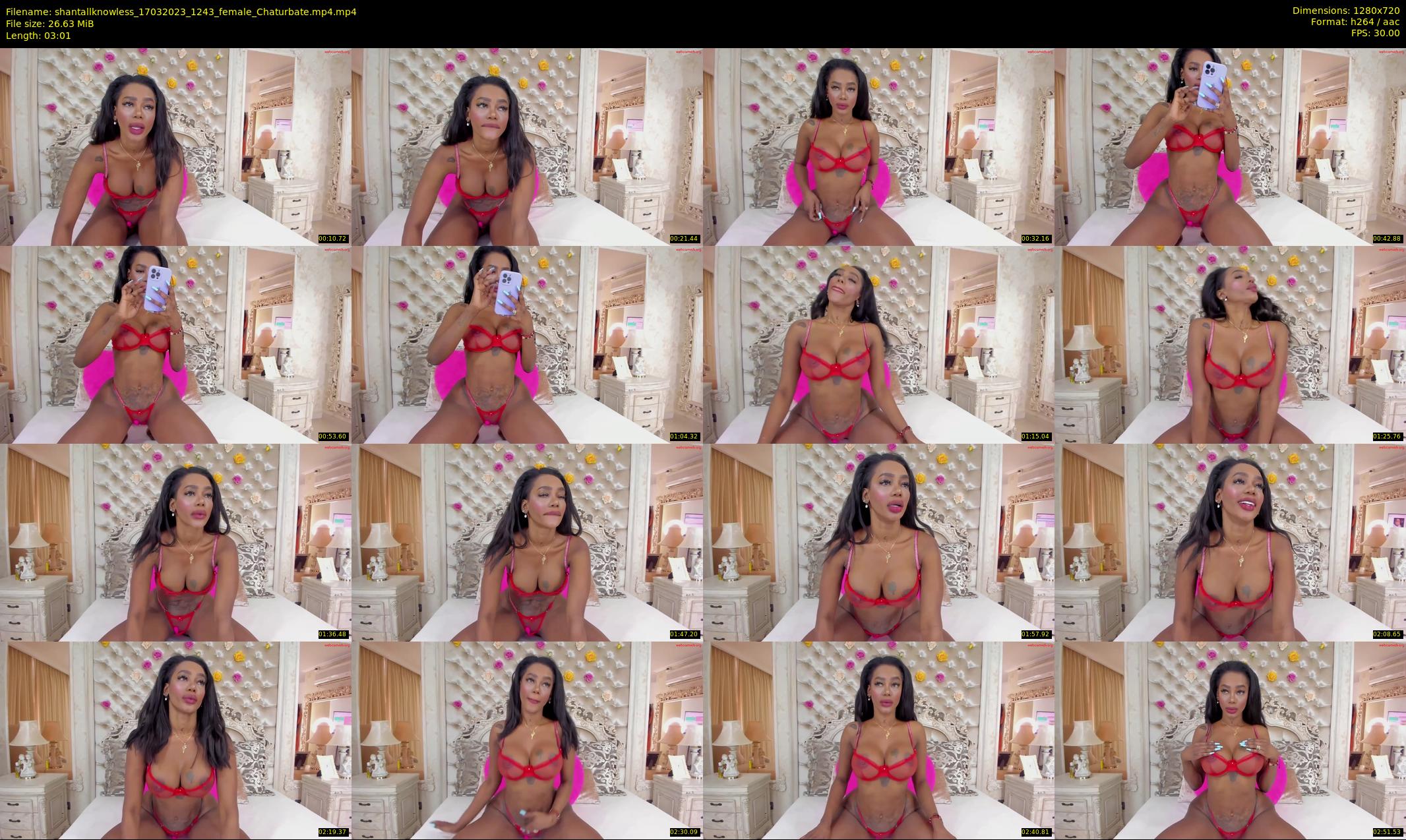 shantallknowless — 4 minute Chaturbate female cam show recording, 720p, Mar 17, 2023