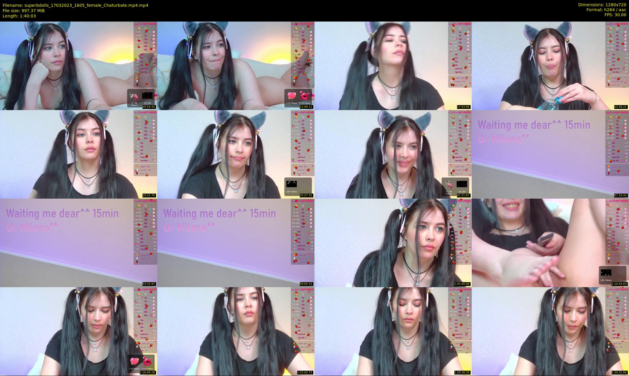 superbdolls — 101 minute Chaturbate couple cam show recording, 720p, Mar 17, 2023