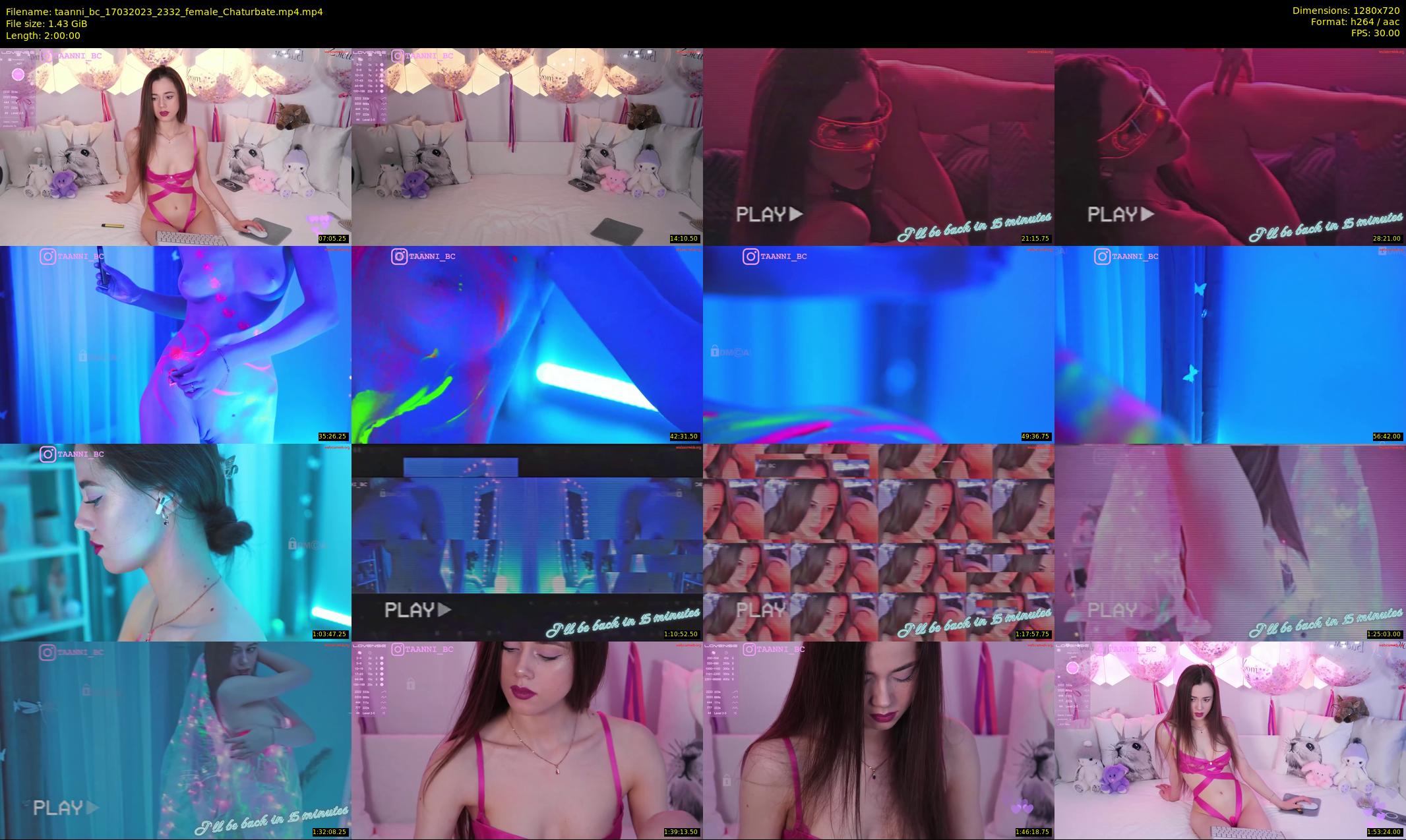 taanni_bc — 120 minute Chaturbate female cam show recording, 720p, Mar 17, 2023