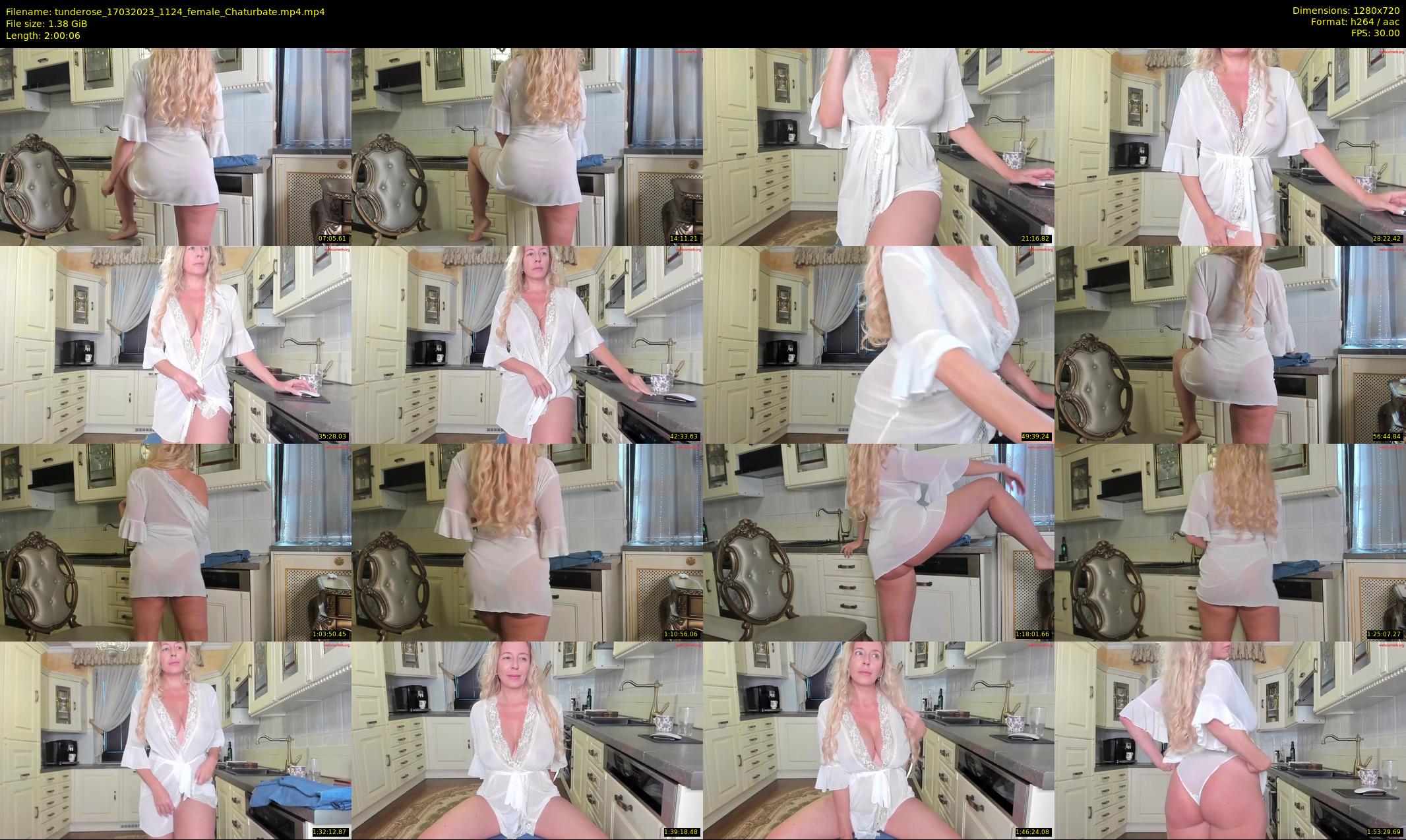 tunderose — 121 minute Chaturbate female cam show recording, 720p, Mar 17, 2023
