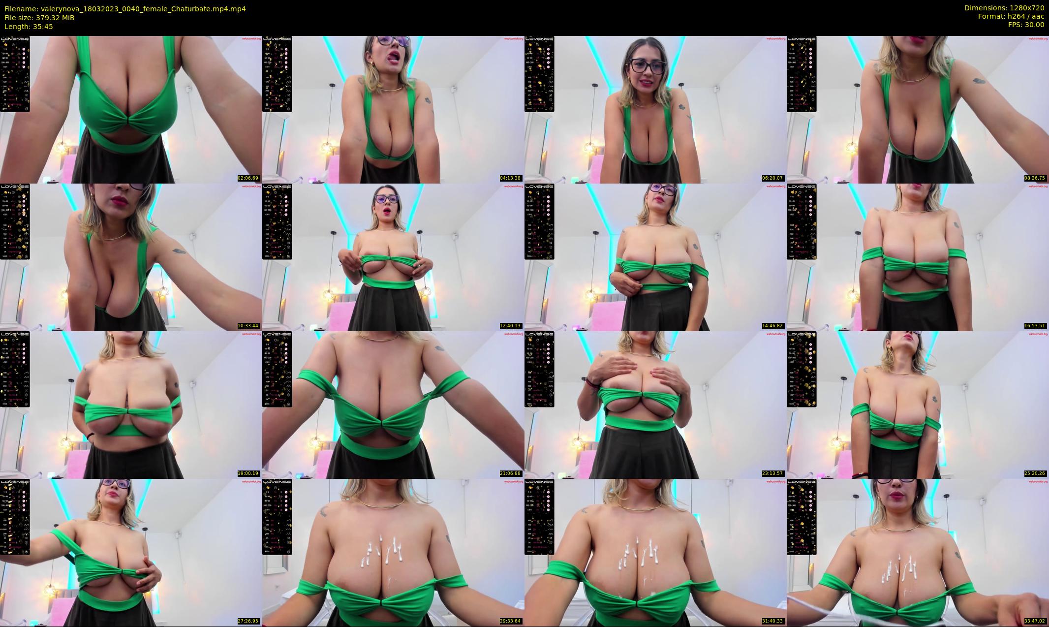 valerynova — 36 minute Chaturbate female cam show recording, 720p, Mar 18, 2023